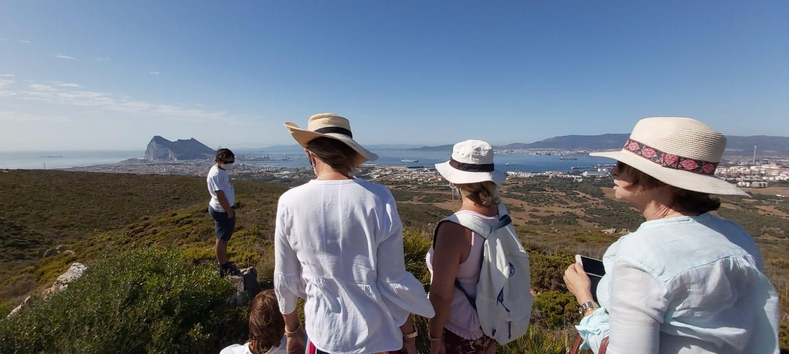 La ruta, en Sierra Carbonera.