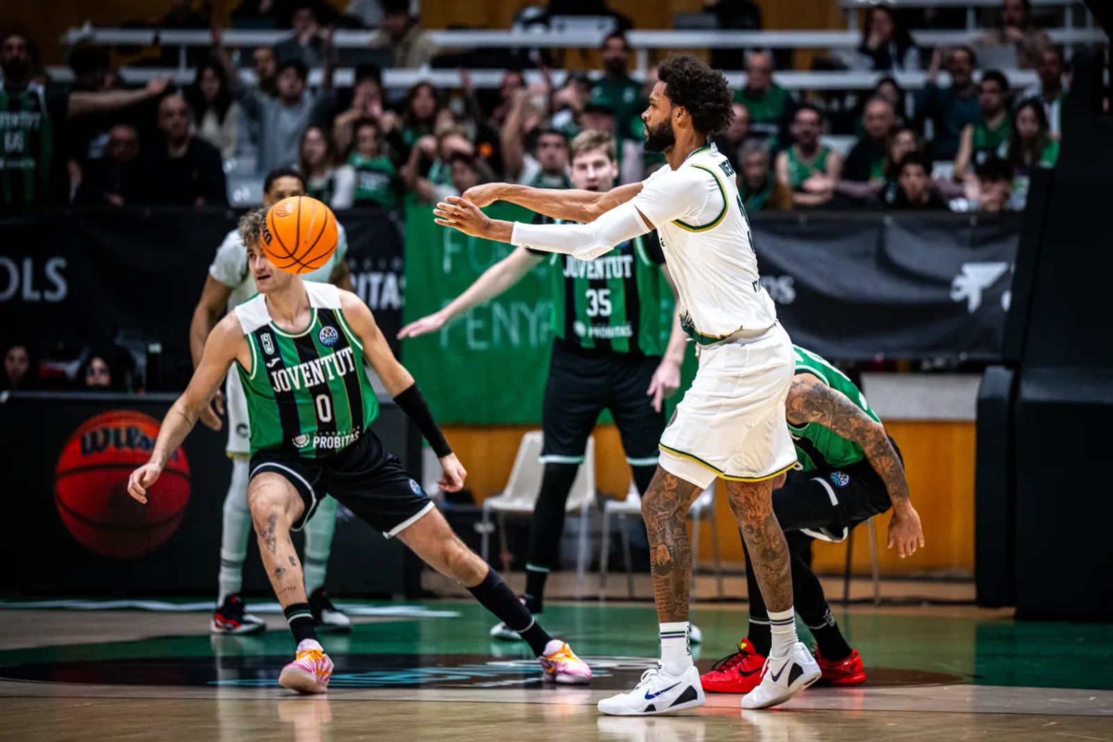 El Joventut-Unicaja, en fotos