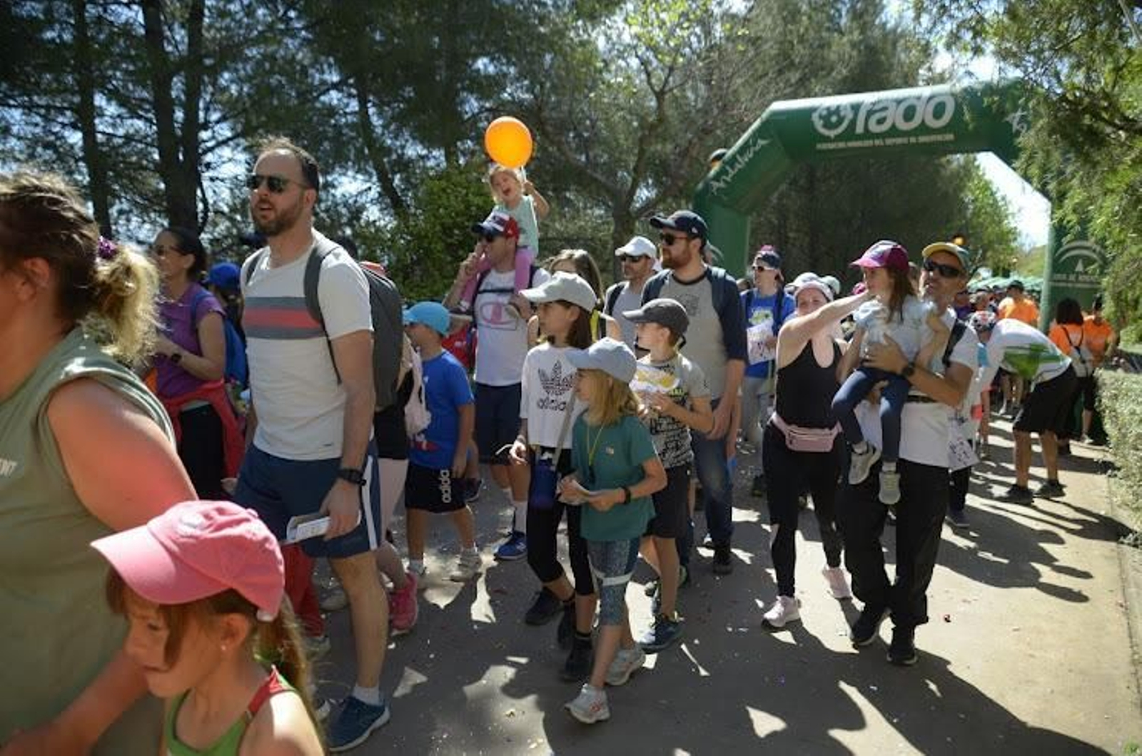 Participantes en la prueba en la pasada edición