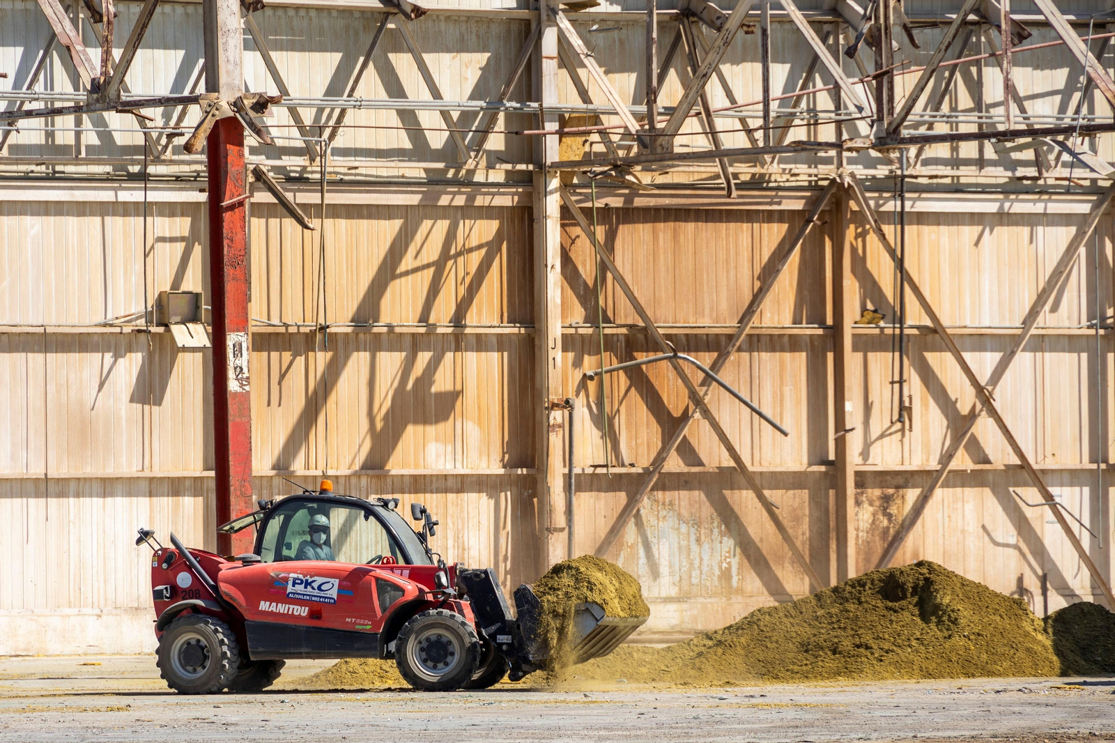 Así están los terrenos de la antigua de Delphi