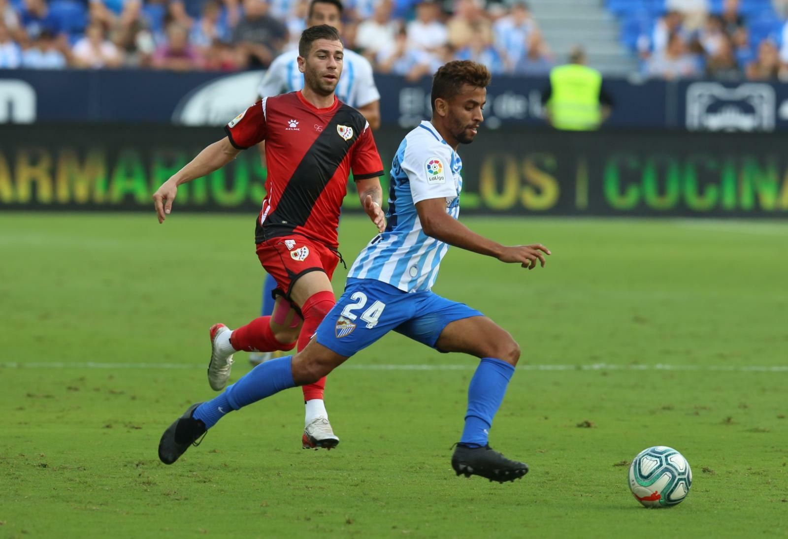 El Málaga CF-Rayo Vallecano, en fotos