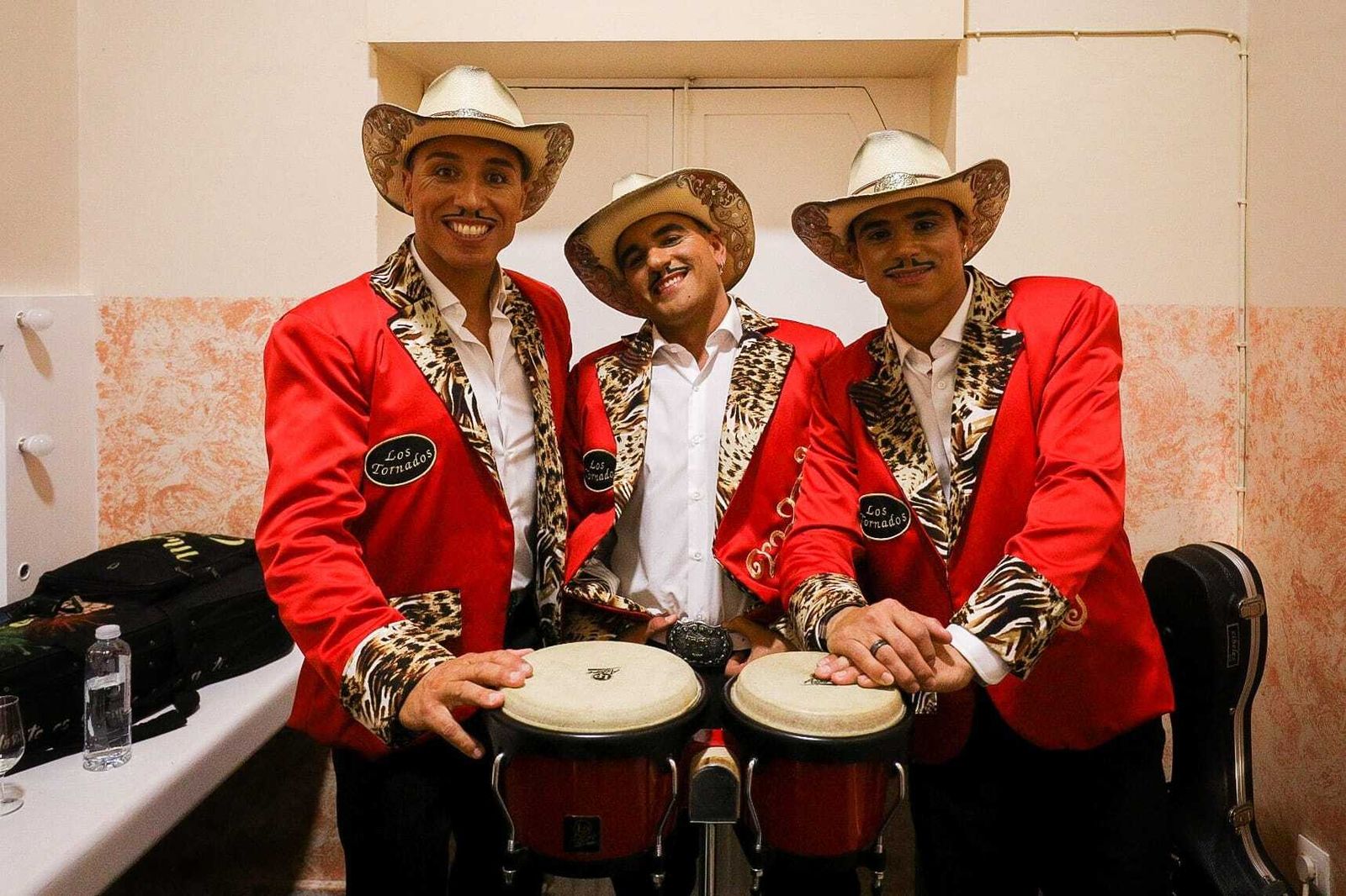 El ambiente en camerinos