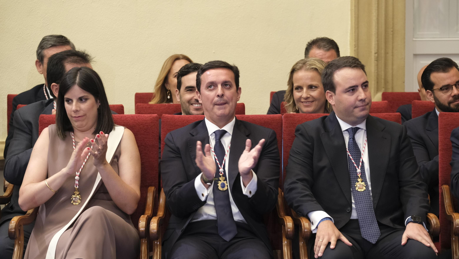 Imágenes del acto de constitución de la Diputación de Almería