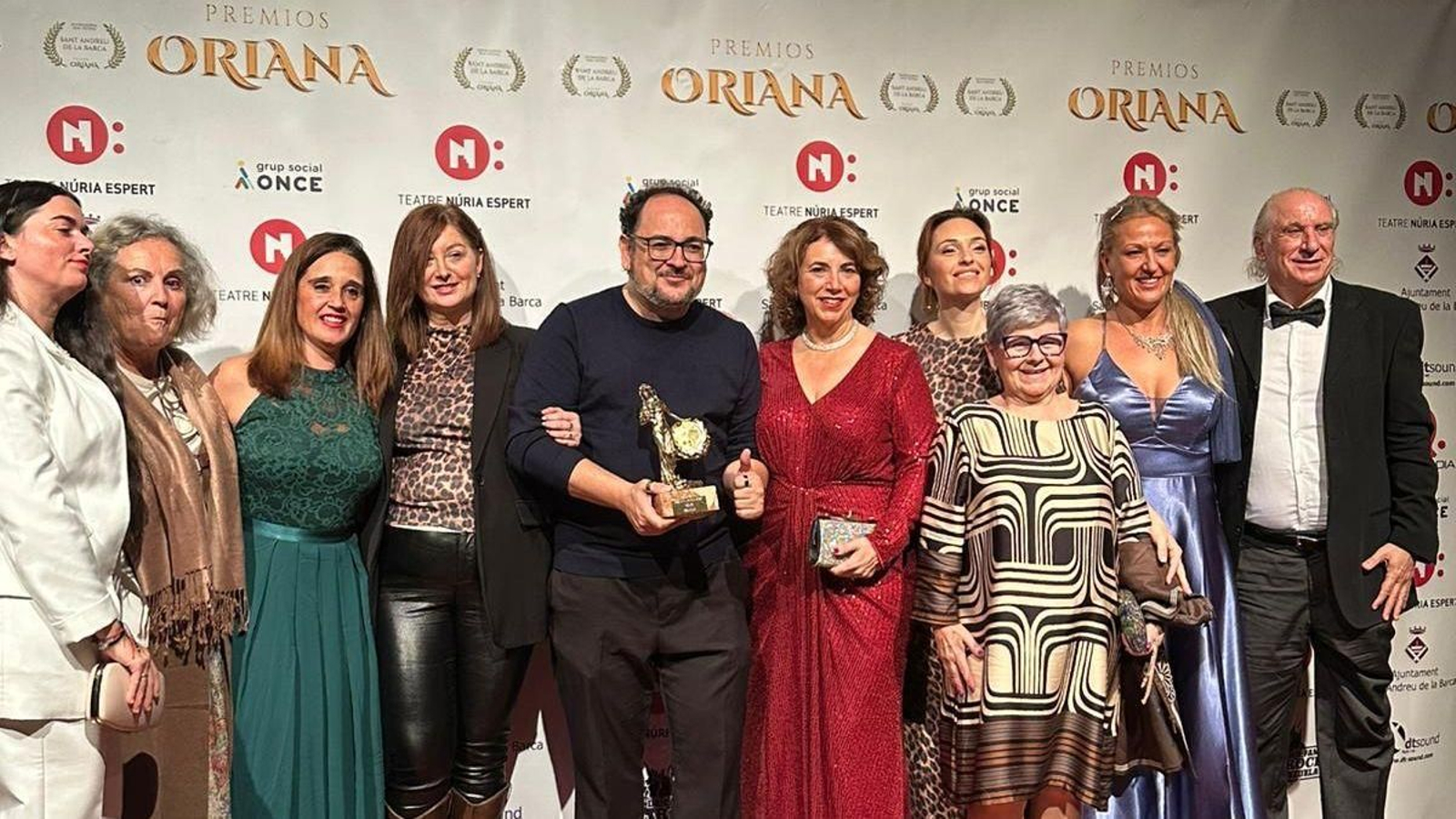 Entrega de los Premios Oriana durante el Festival de Cine Sant Andreu de la Barca.