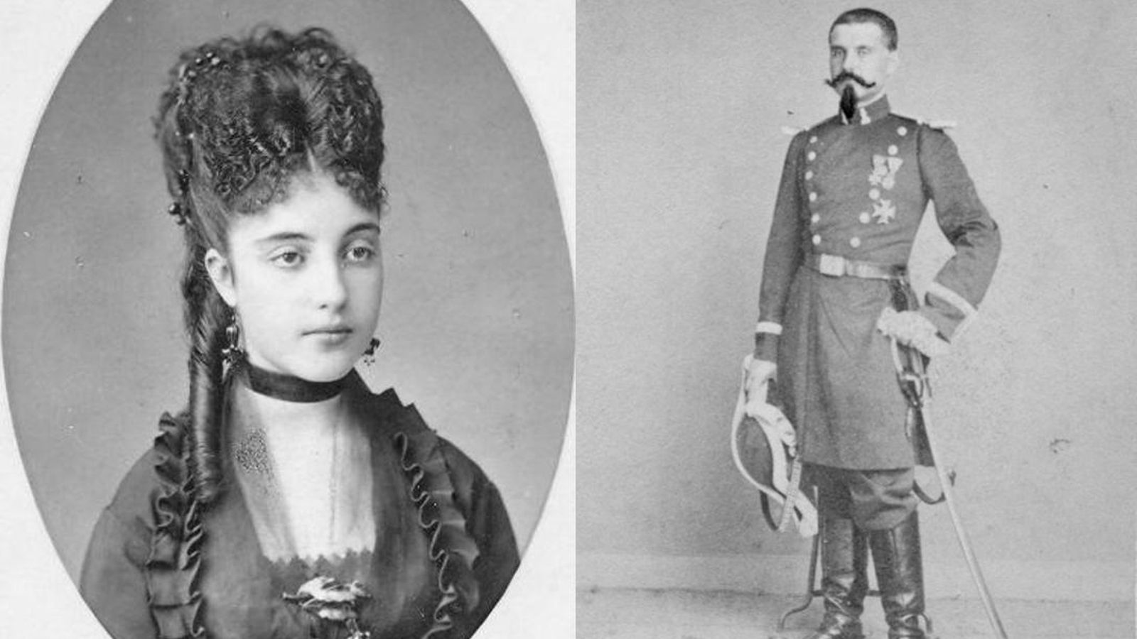 Retratos de la casa Nal y Chicano de Juan de Quiroga Espinosa de los Monteros y su hija Ana de Quiroga y Lavalle en aquellos años.