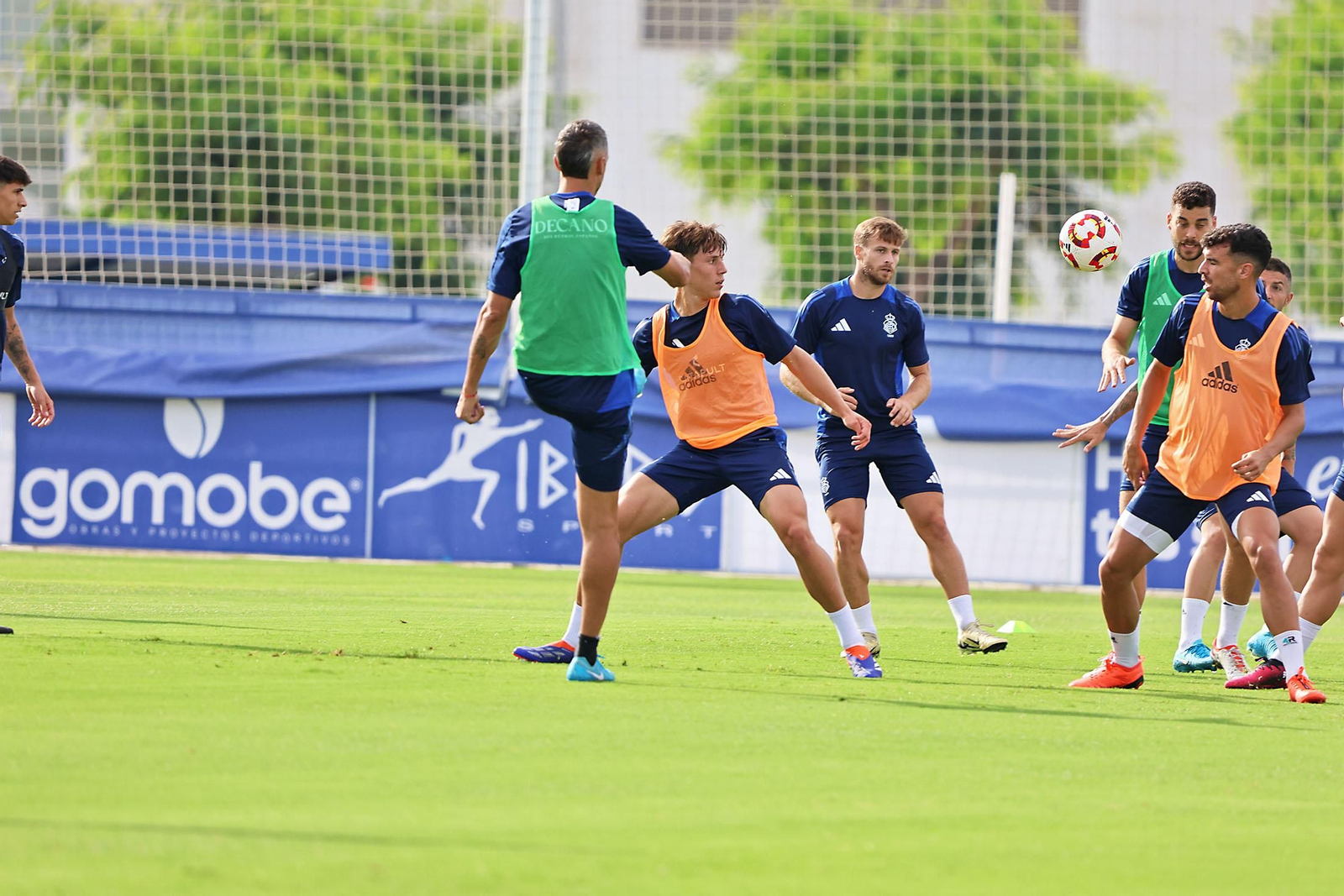 Entrenamiento del Recreativo de Huelva