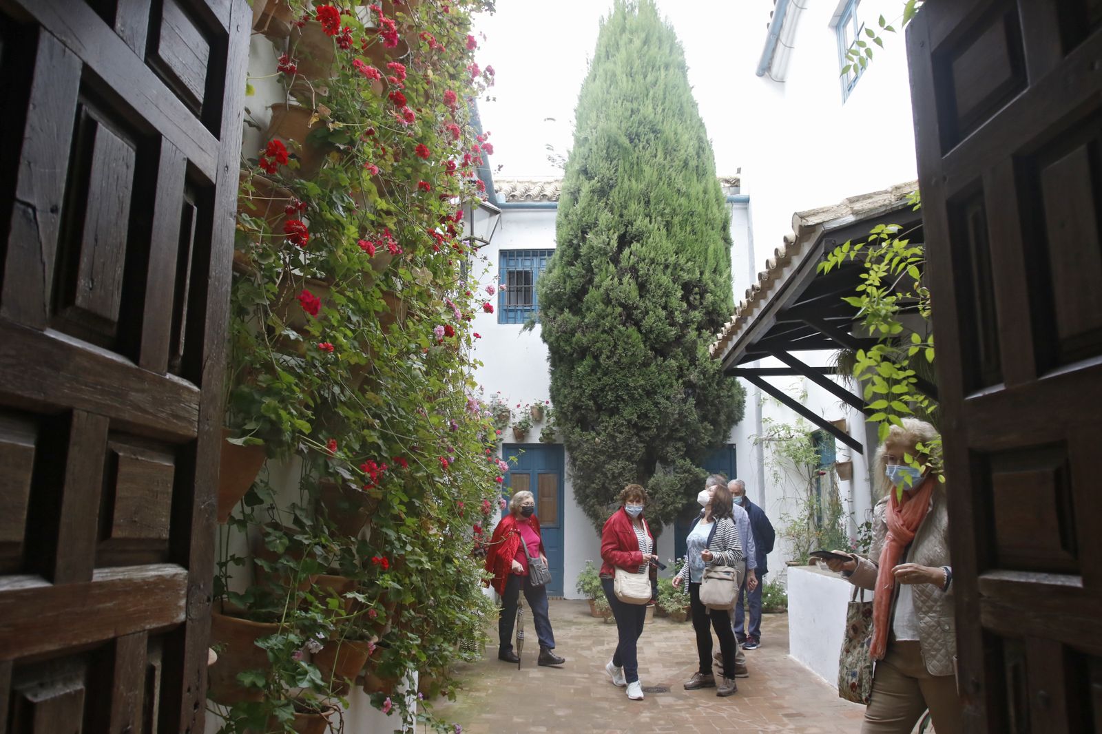 La jornada de puertas abiertas del Palacio de Viana, en imágenes