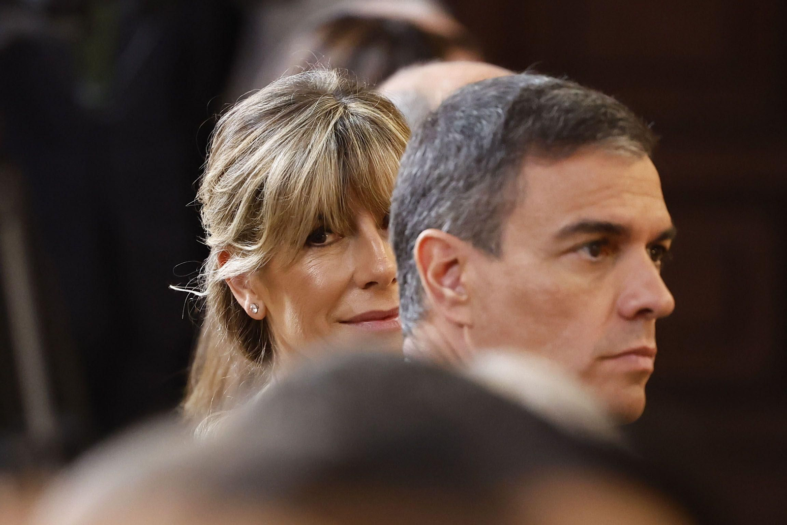 Begoña Gómez y Pedro Sánchez. Begoña Gómez y Pedro Sánchez.