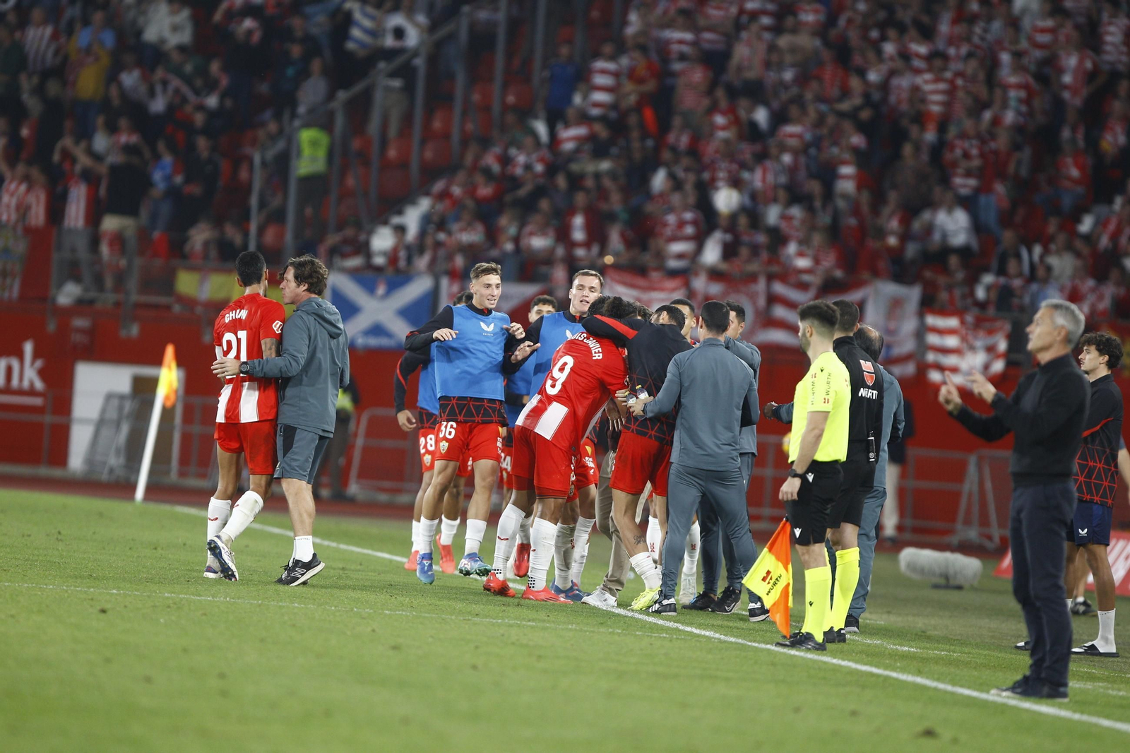 Las mejores imágenes del U.D. Almería-Granada C.F