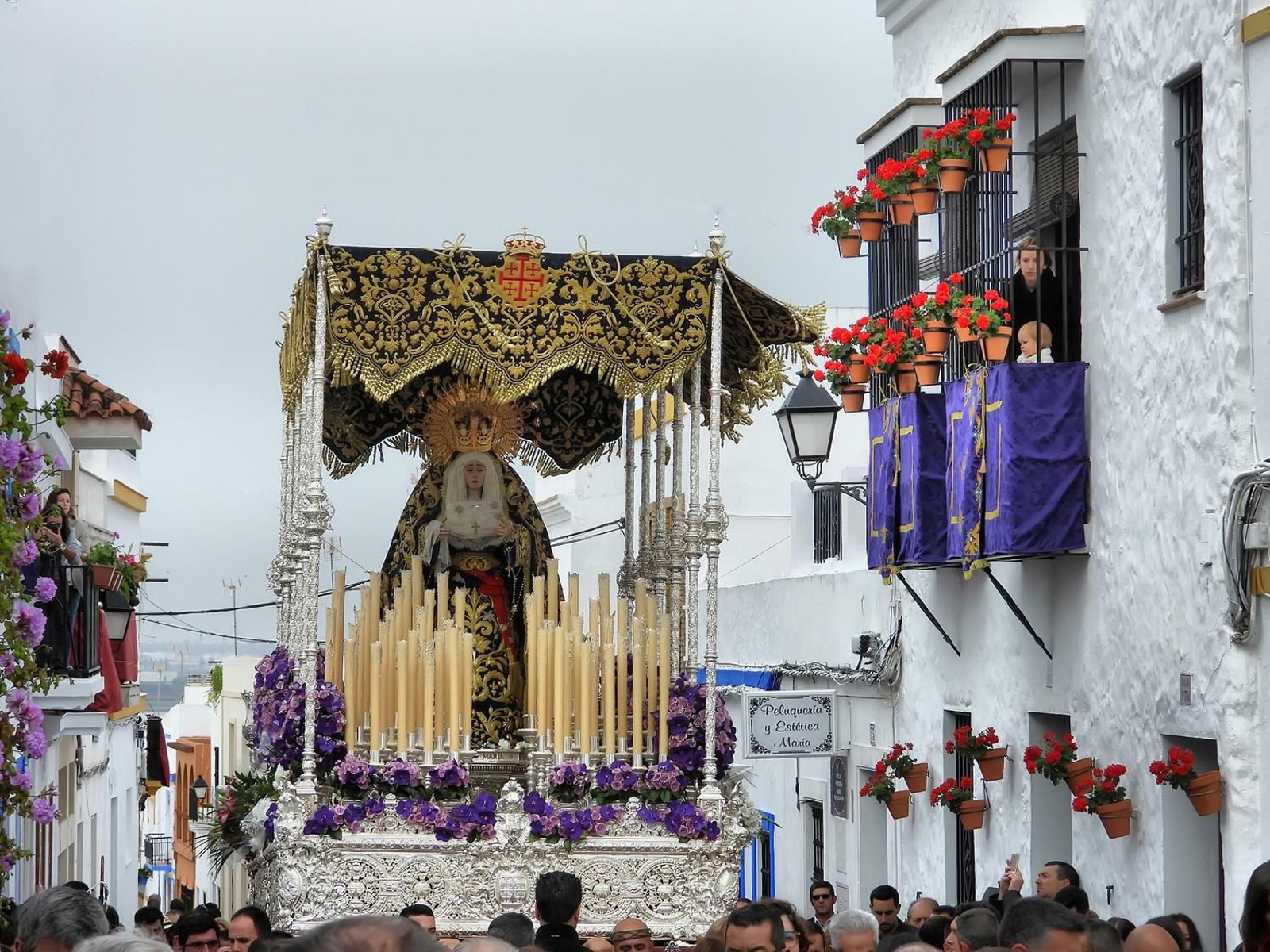 La Virgen del Socorro.