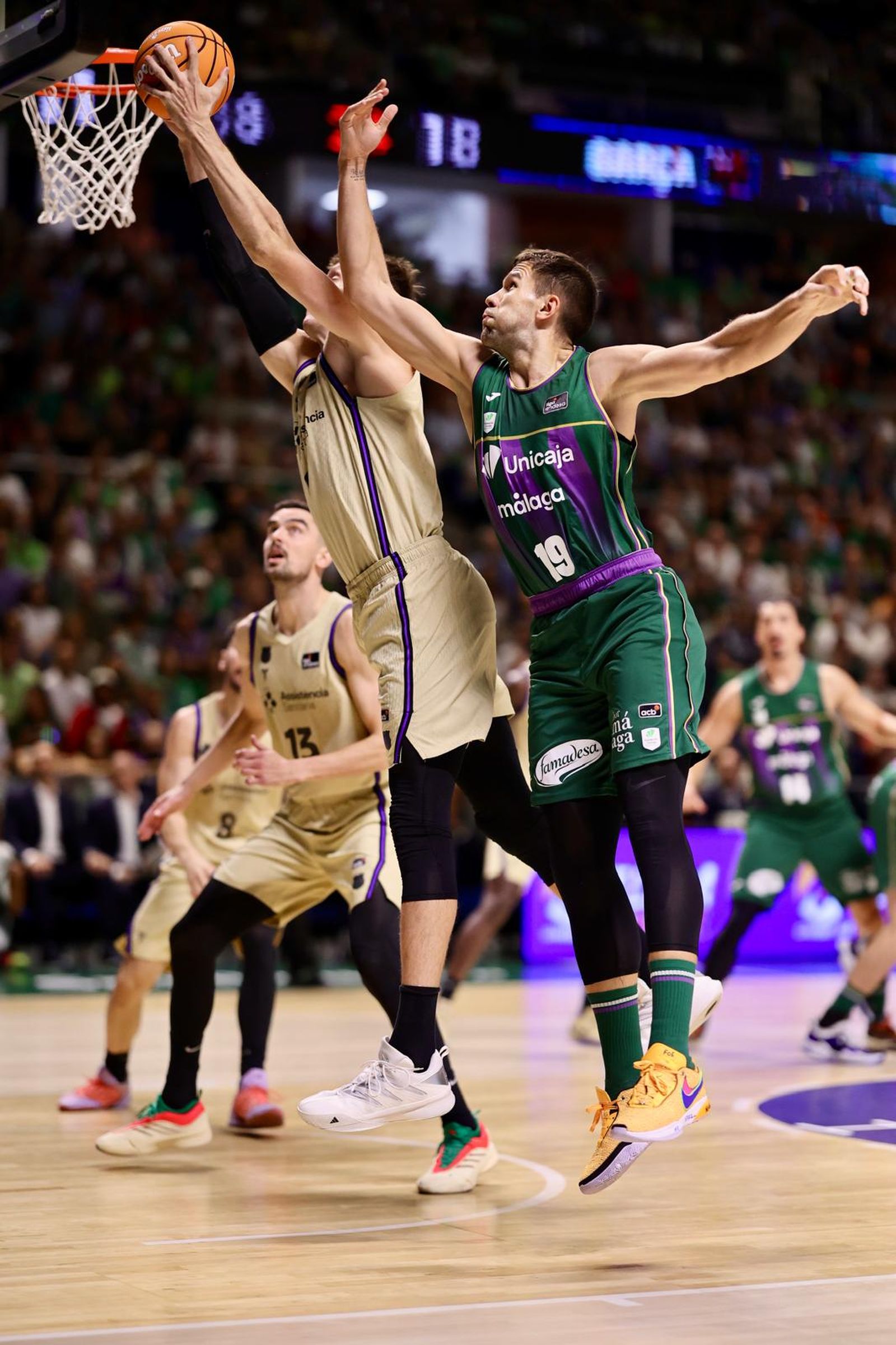 Las fotos del Unicaja-Barcelona