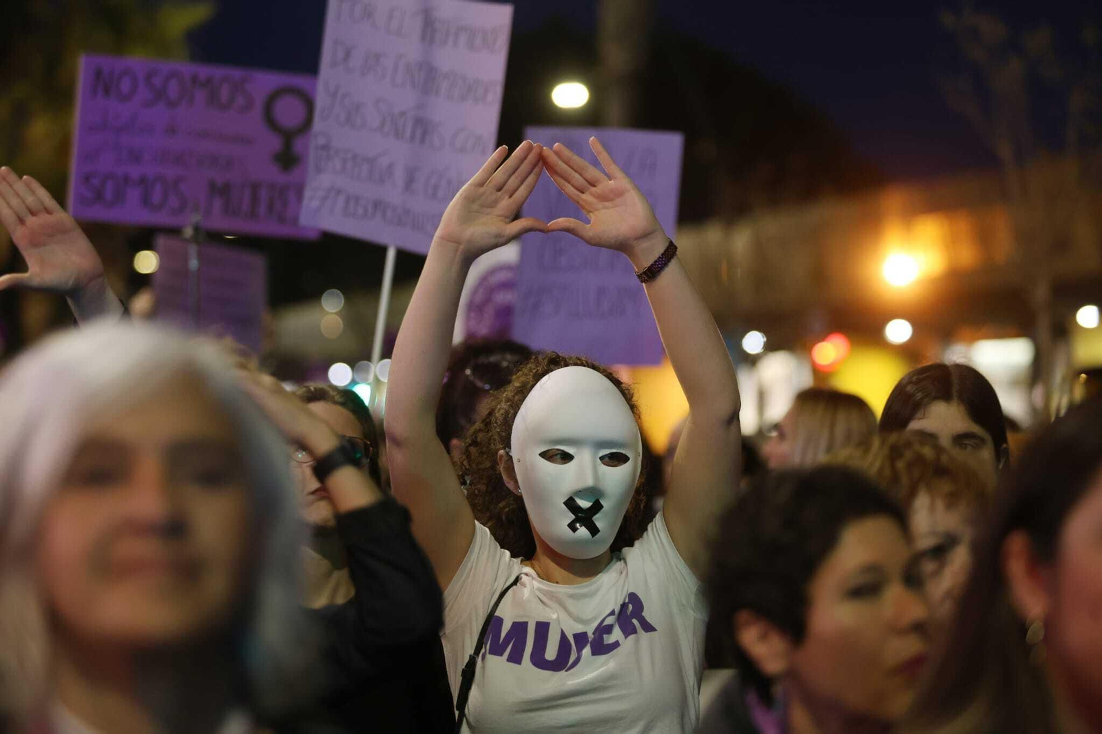 8M: Las fotos de la manifestación por el Día de la Mujer en Málaga 8M: Las fotos de la manifestación por el Día de la Mujer en Málaga