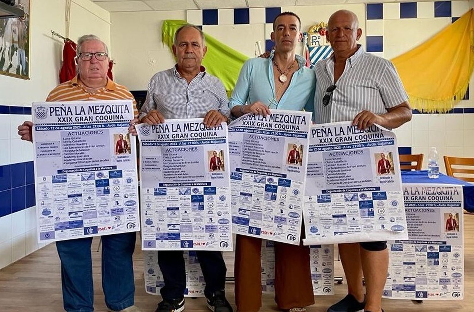 Una imagen de la presentación del cartel de la Gran Coquiná.