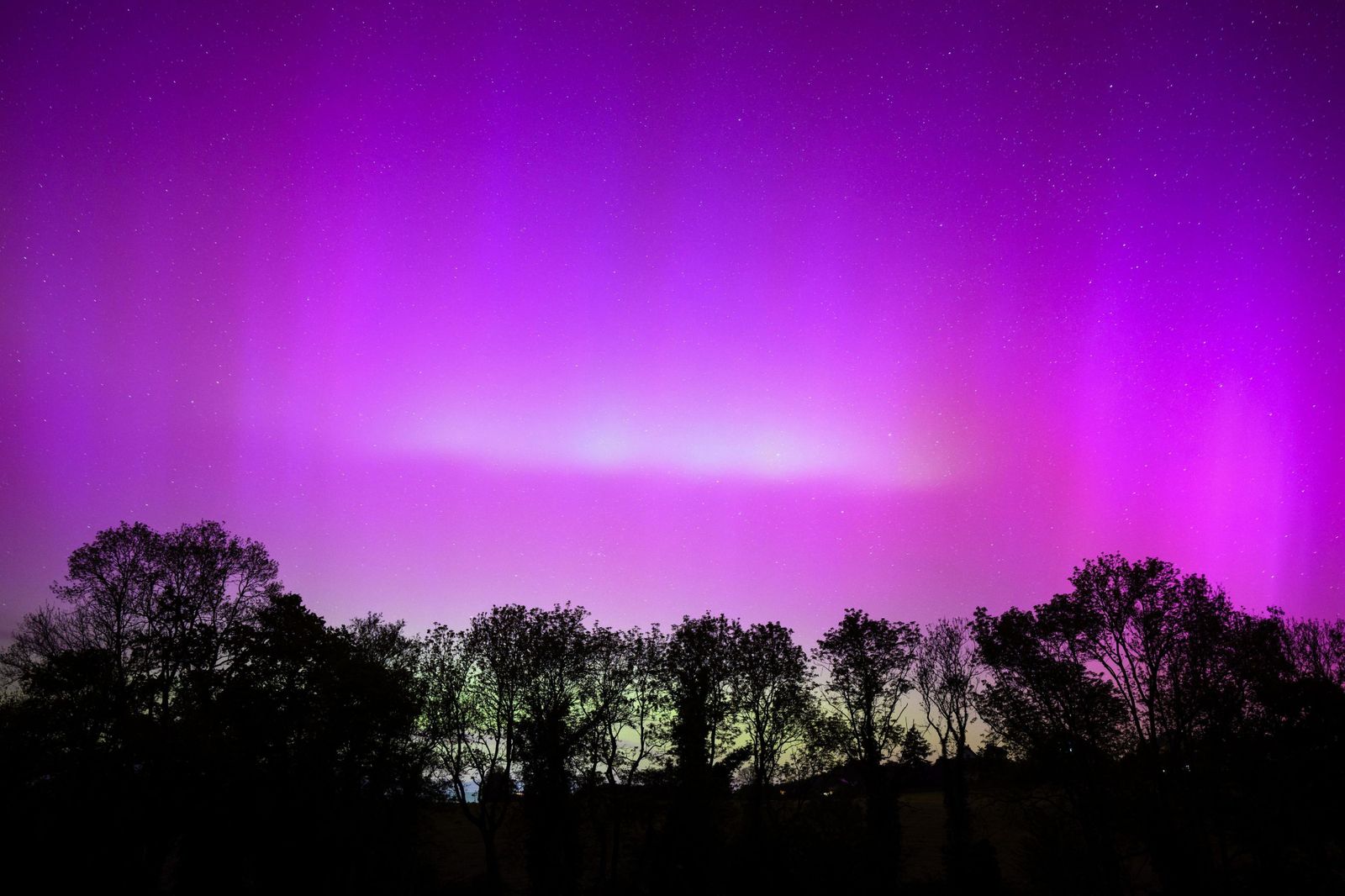 La aurora boreal vista desde España y Europa