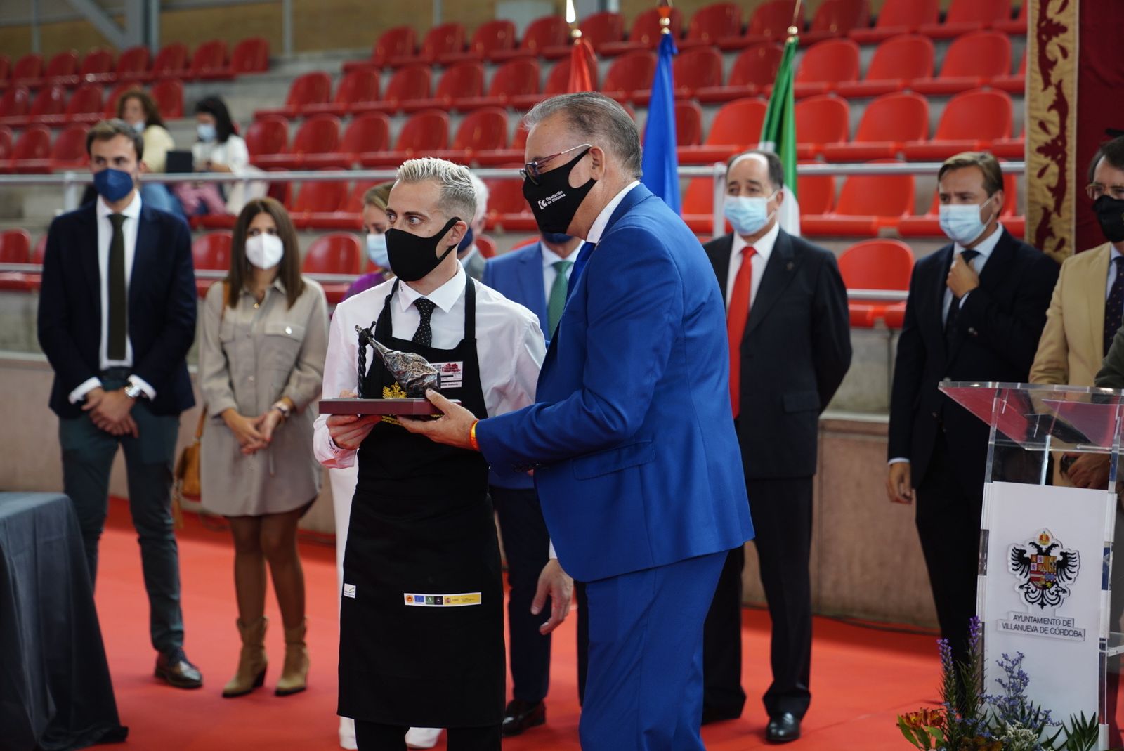La última jornada de la Feria del Jamón de Villanueva de Córdoba, en fotografías