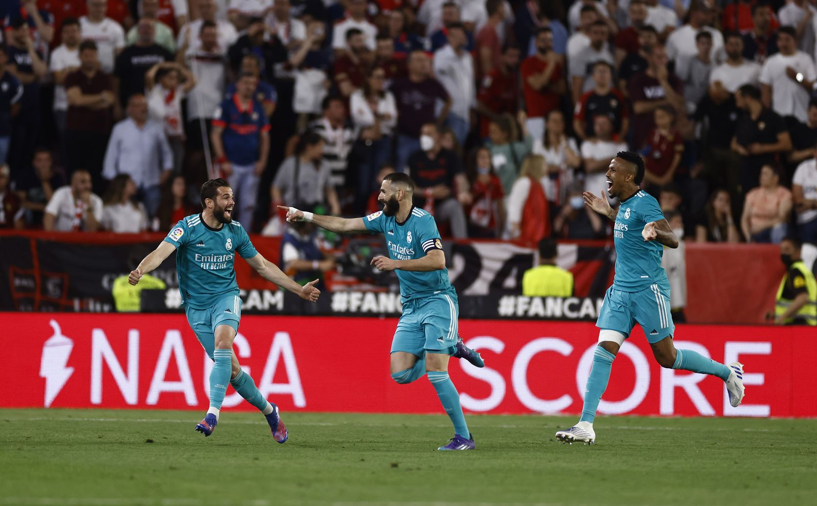 Las imágenes del Sevilla- Real Madrid