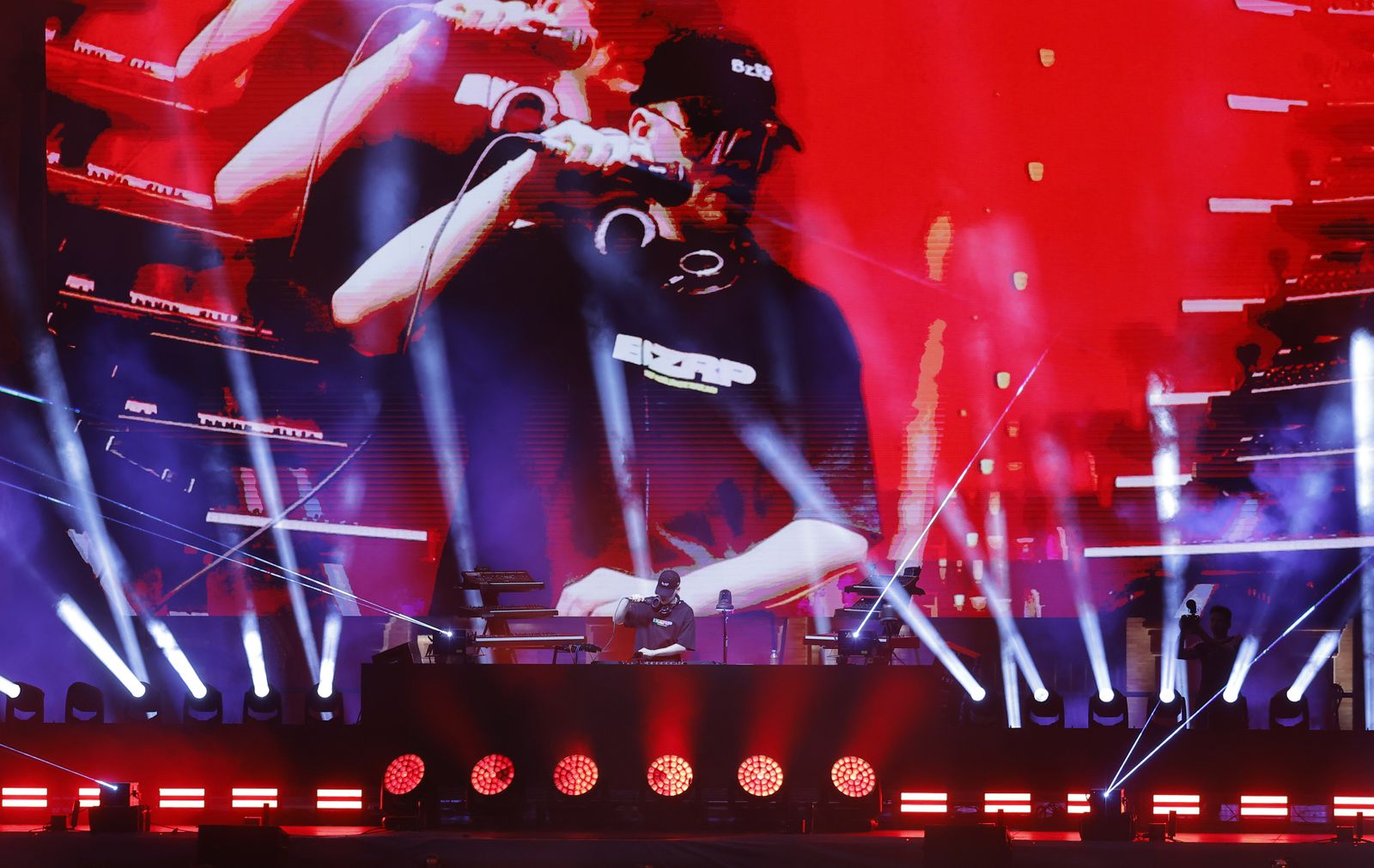 Las imágenes del concierto de Bizarrap en el Icónica Fest