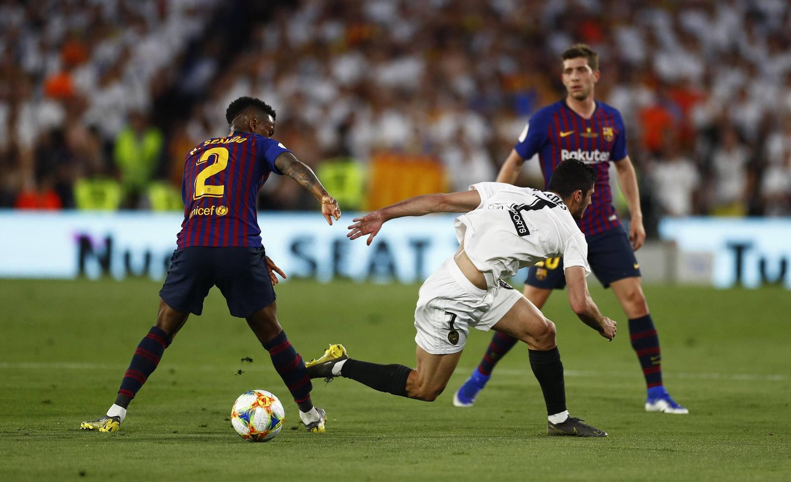 Las fotos de la final de la Copa del Rey entre el Barcelona y el Valencia en el Benito Villamarín