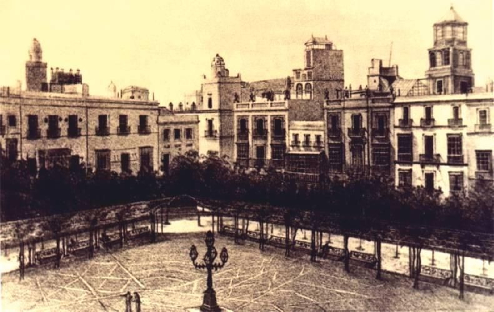 Así se ha tranformado la plaza de San Antonio