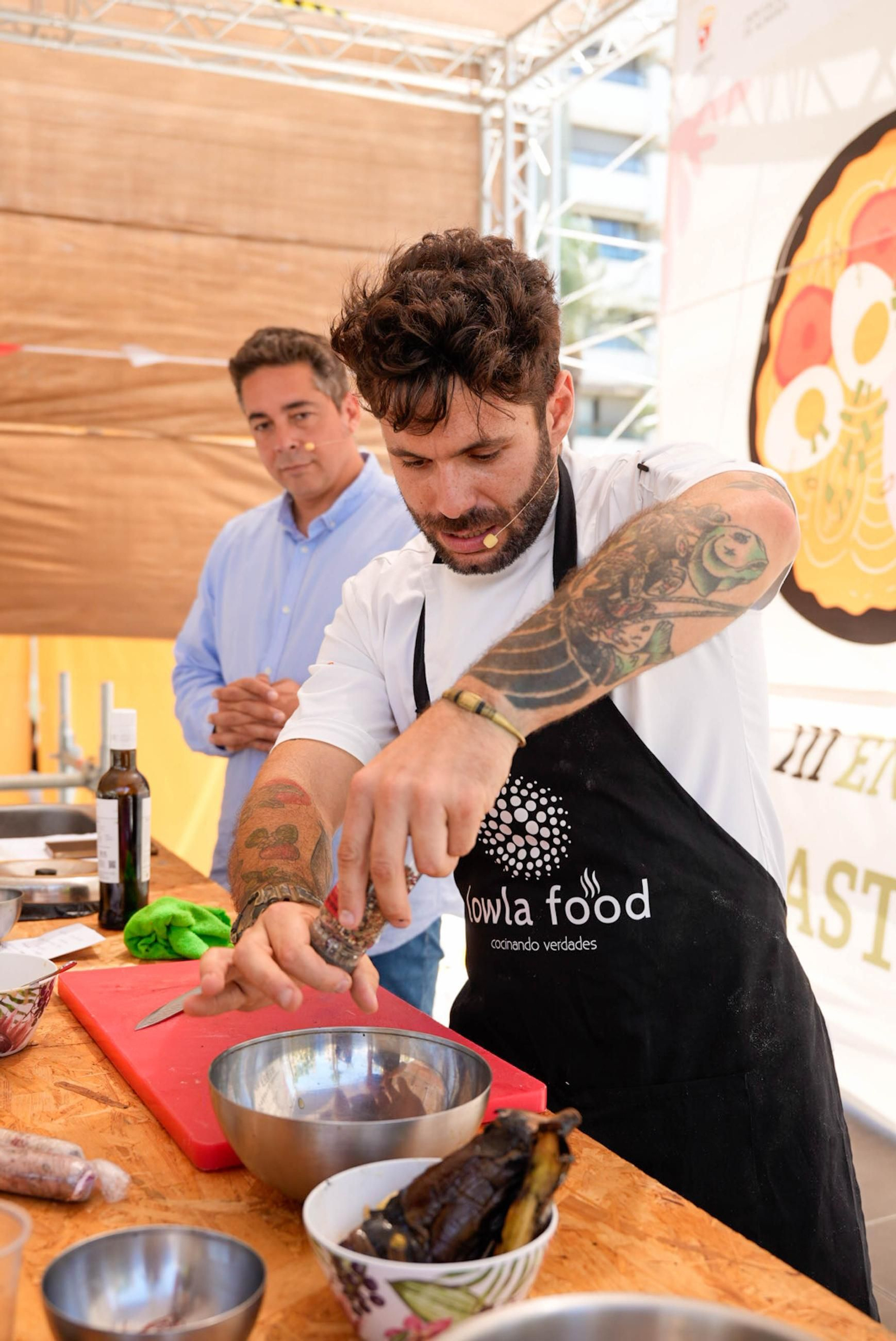 Las mejores imágenes de los showcookings del Obrador Las Pitas y Bosco Benítez