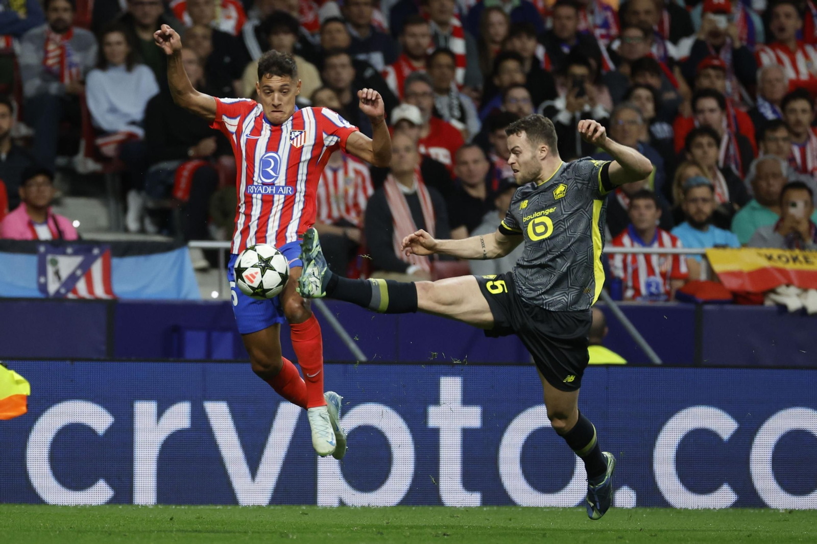 Las mejores imágenes del Atlético de Madrid en su duelo contra el Lille