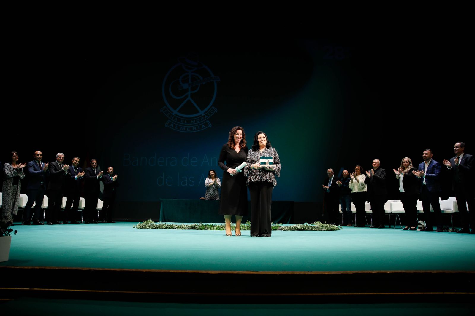 Imágenes de las entregas de las banderas de Andalucía