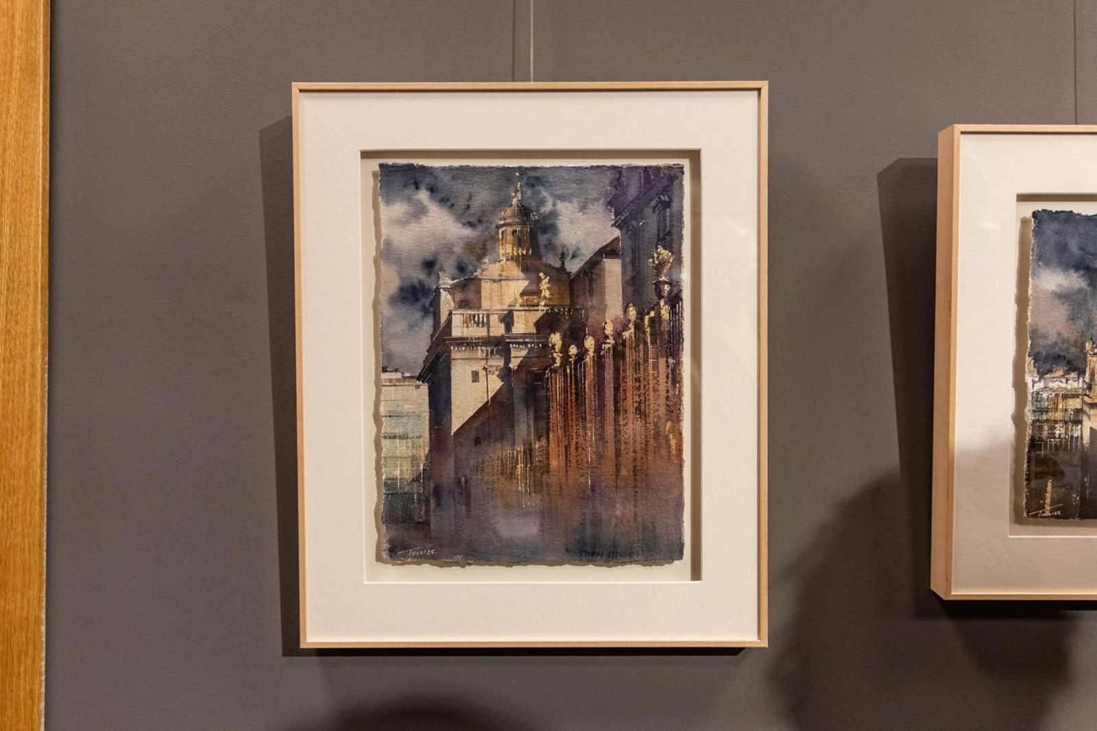 Inauguración de la exposición 'Materia común', de los pintores Paco y Alberto Carrillo