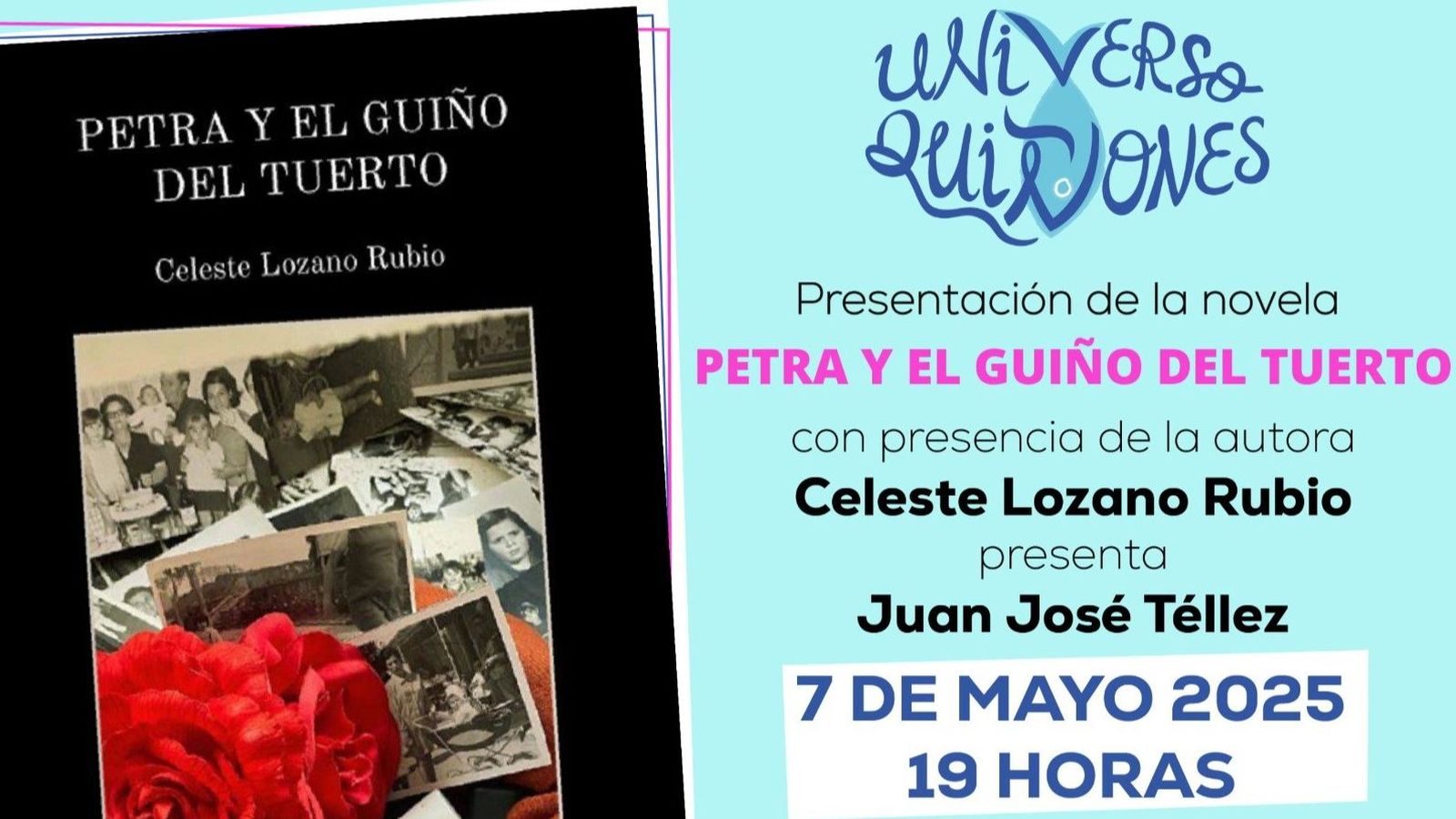 Juan José Téllez presentará esta obra.