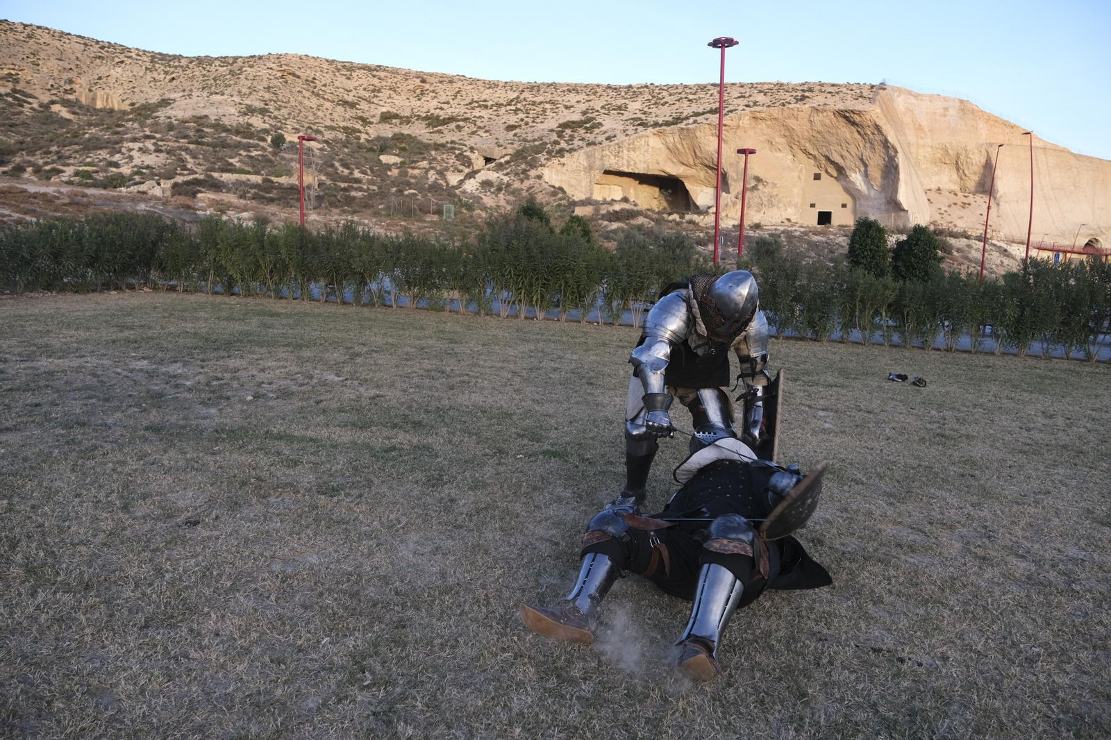 Fotogalería de los combates medievales en Almería