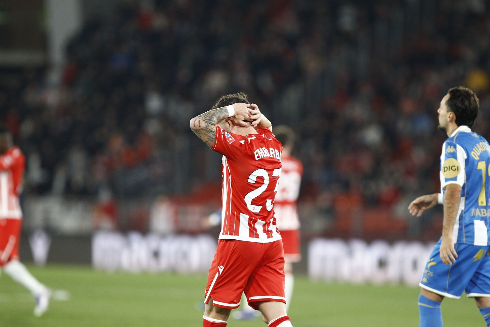 Las fotos del partido U.D. Almería - Deportivo de La Coruña