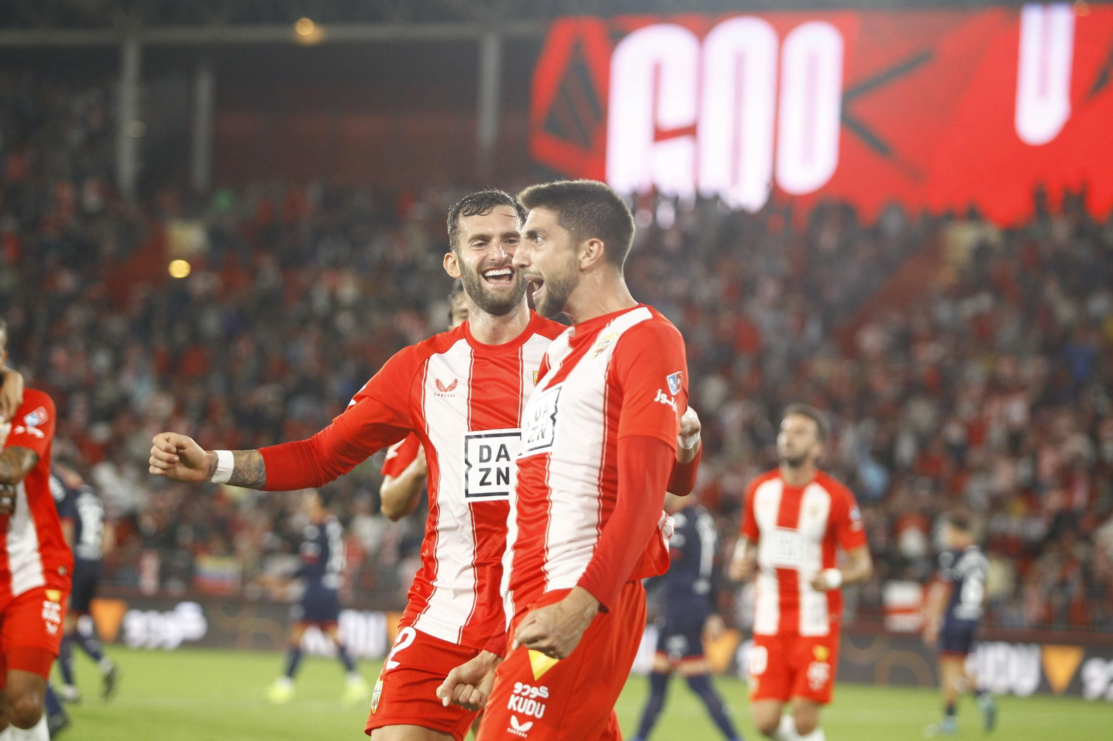 El partido U.D. Almería-Deportivo de La Coruña, en imágenes