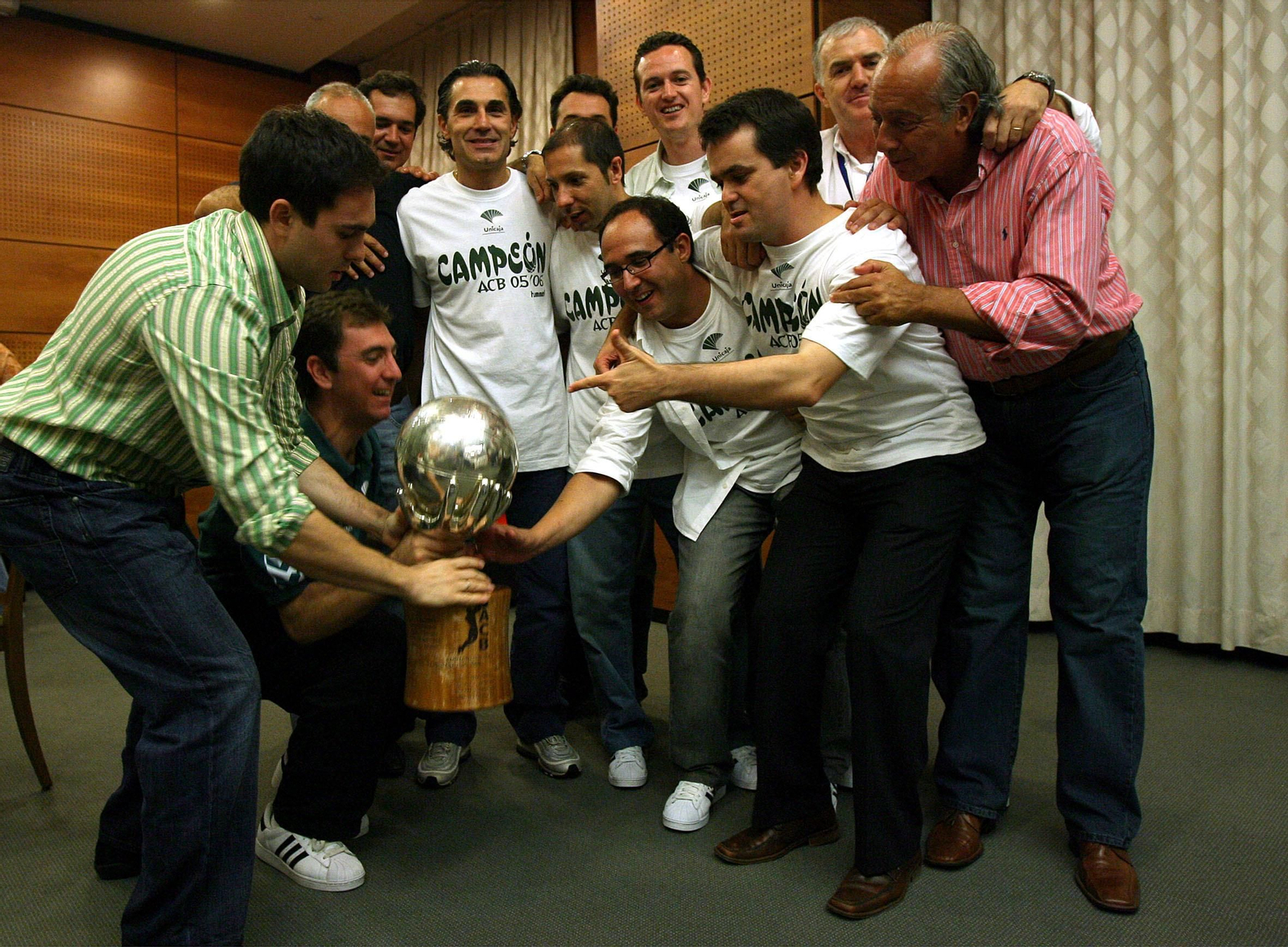 Las fotos de Manolo Rubia en su etapa en el Unicaja