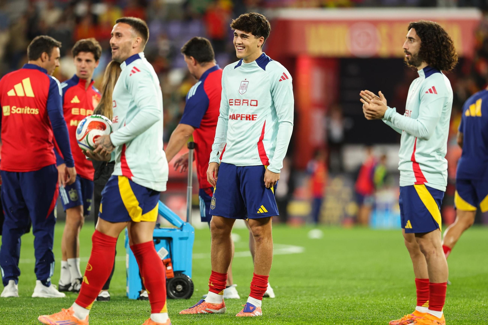 Las mejores fotos del España-Bulgaria