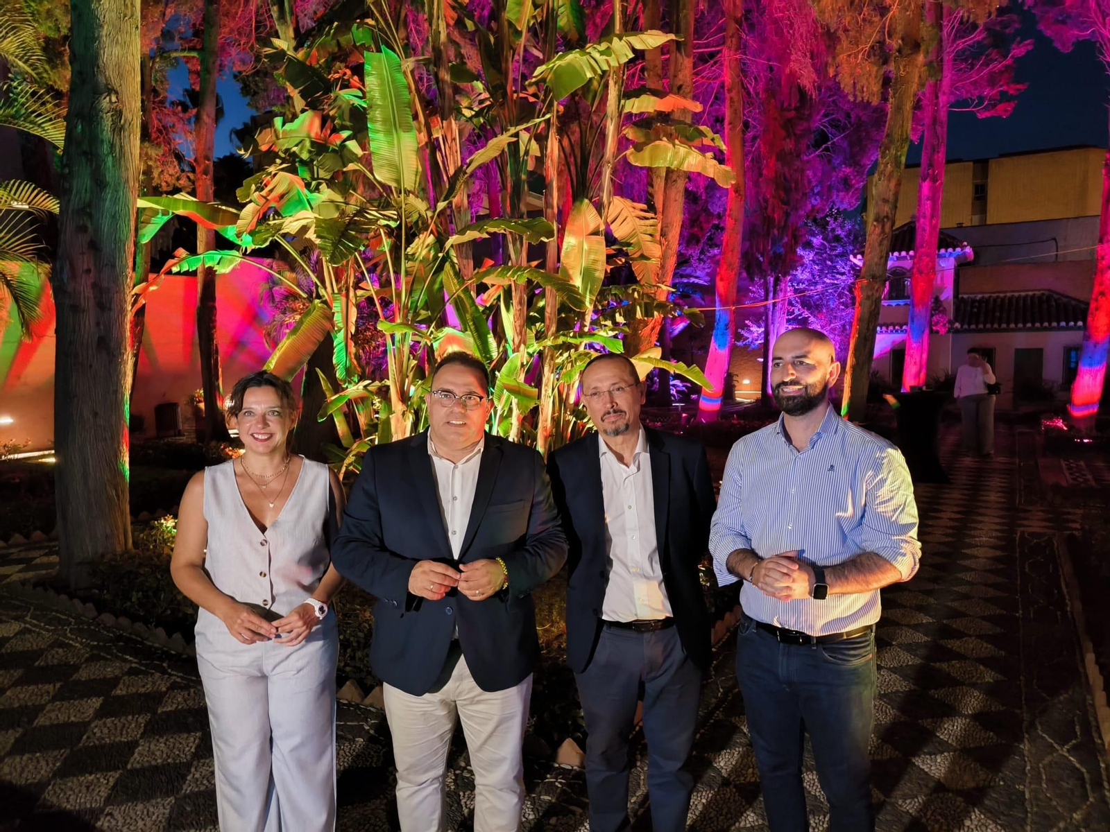 La iluminación artística del Palacete de la Najarra