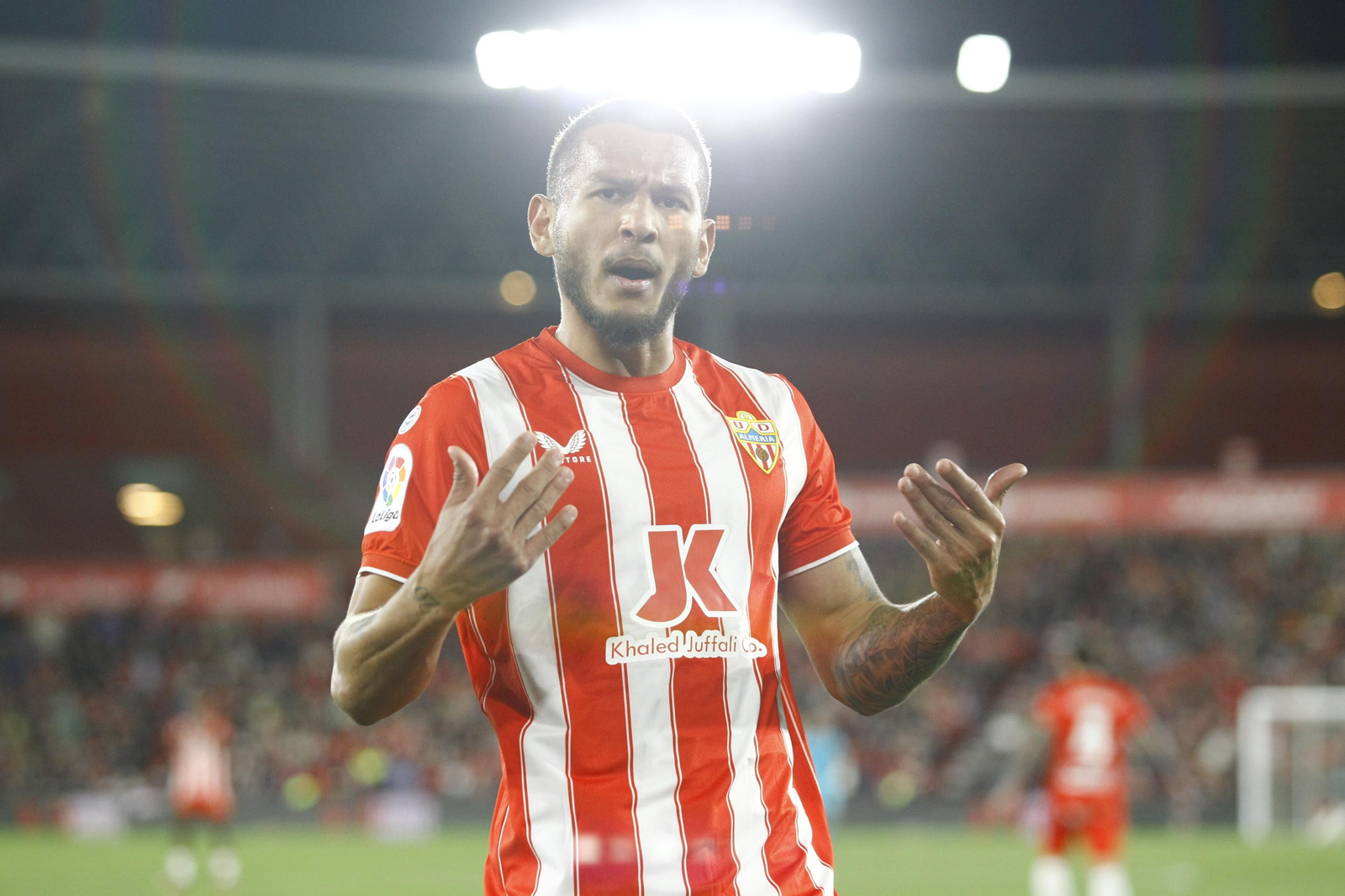 Imágenes de la victoria de la U.D. Almería ante el F.C. Barcelona