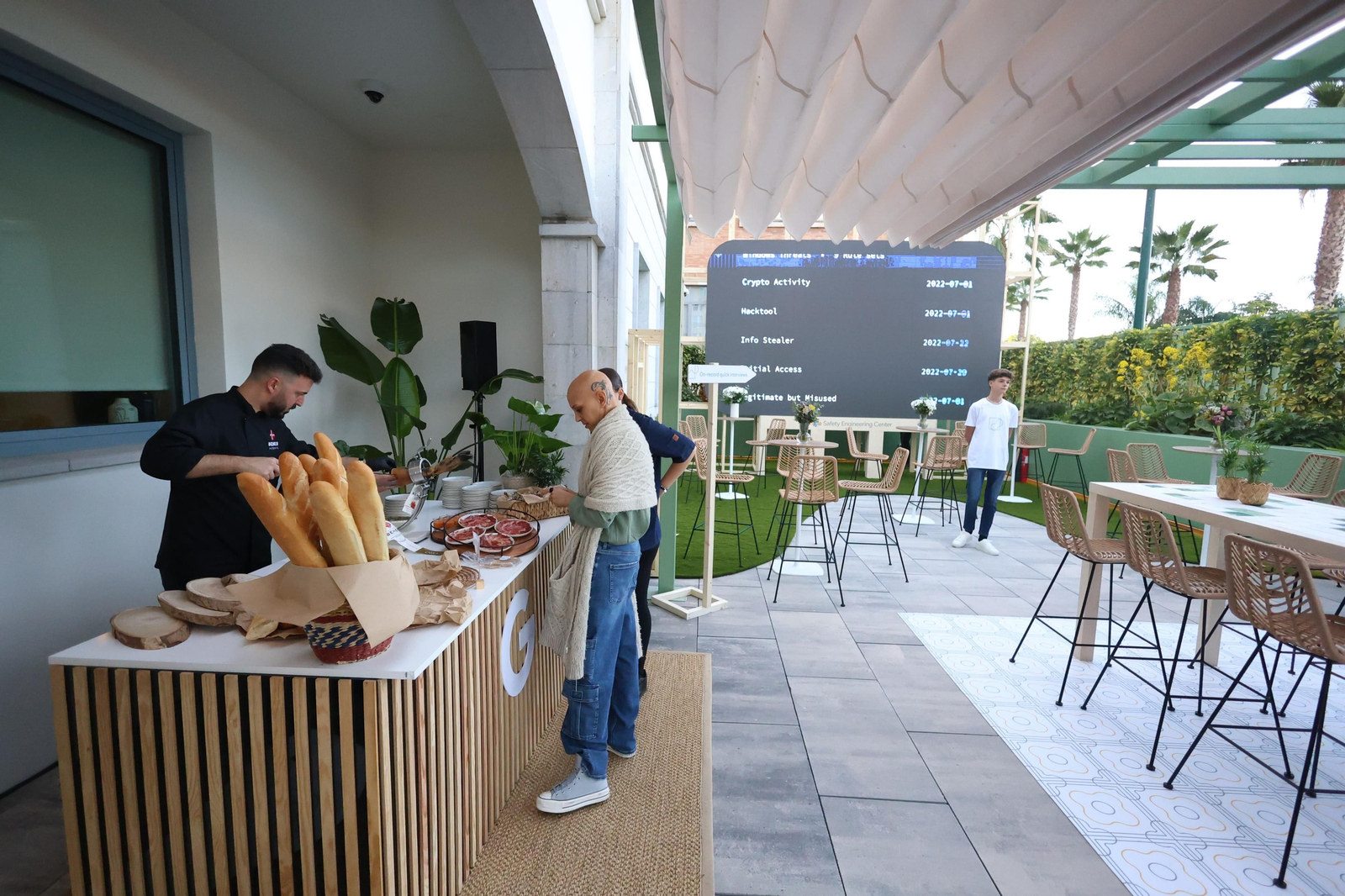 La inauguración del Centro de Ciberseguridad de Google en Málaga, en imágenes