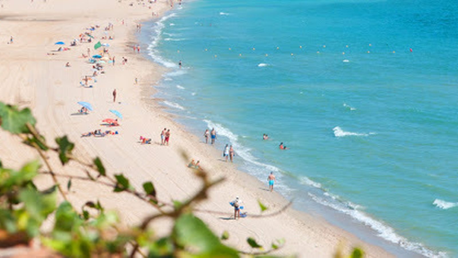 Playa algecireña de Getares.