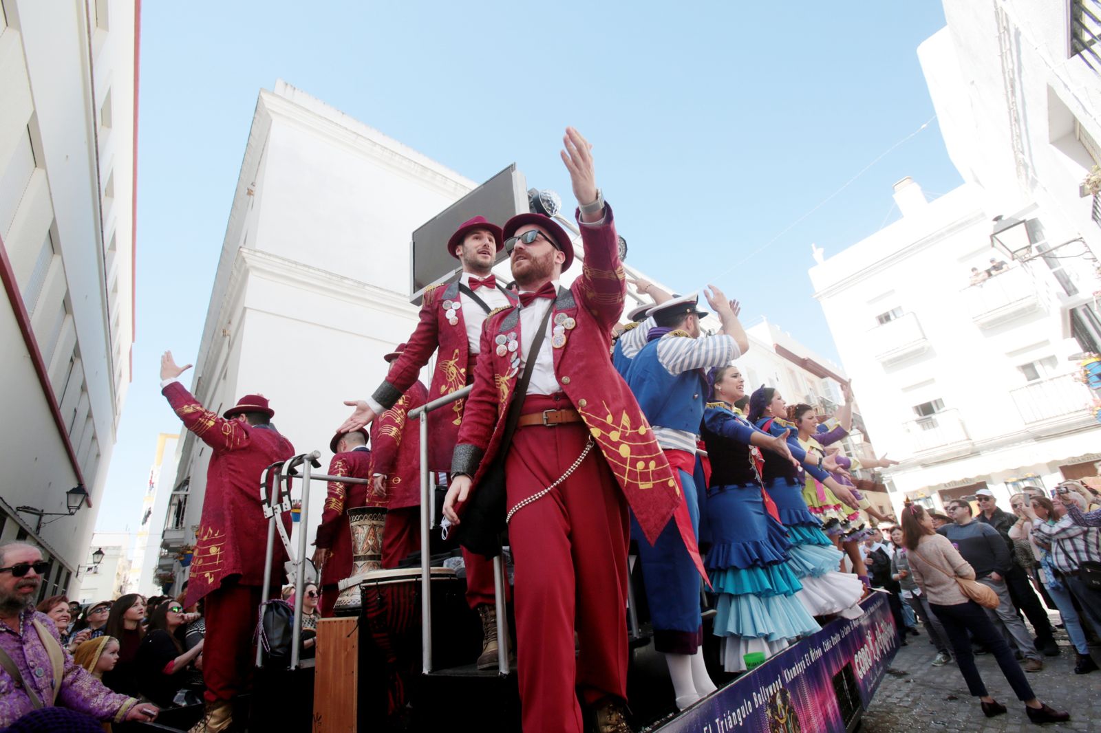 Imágenes del segundo sábado  de Carnaval en Cádiz