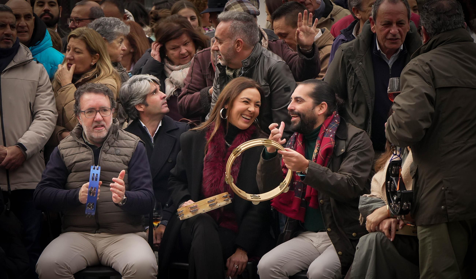 La zambomba mañanera de Jerez, en imágenes