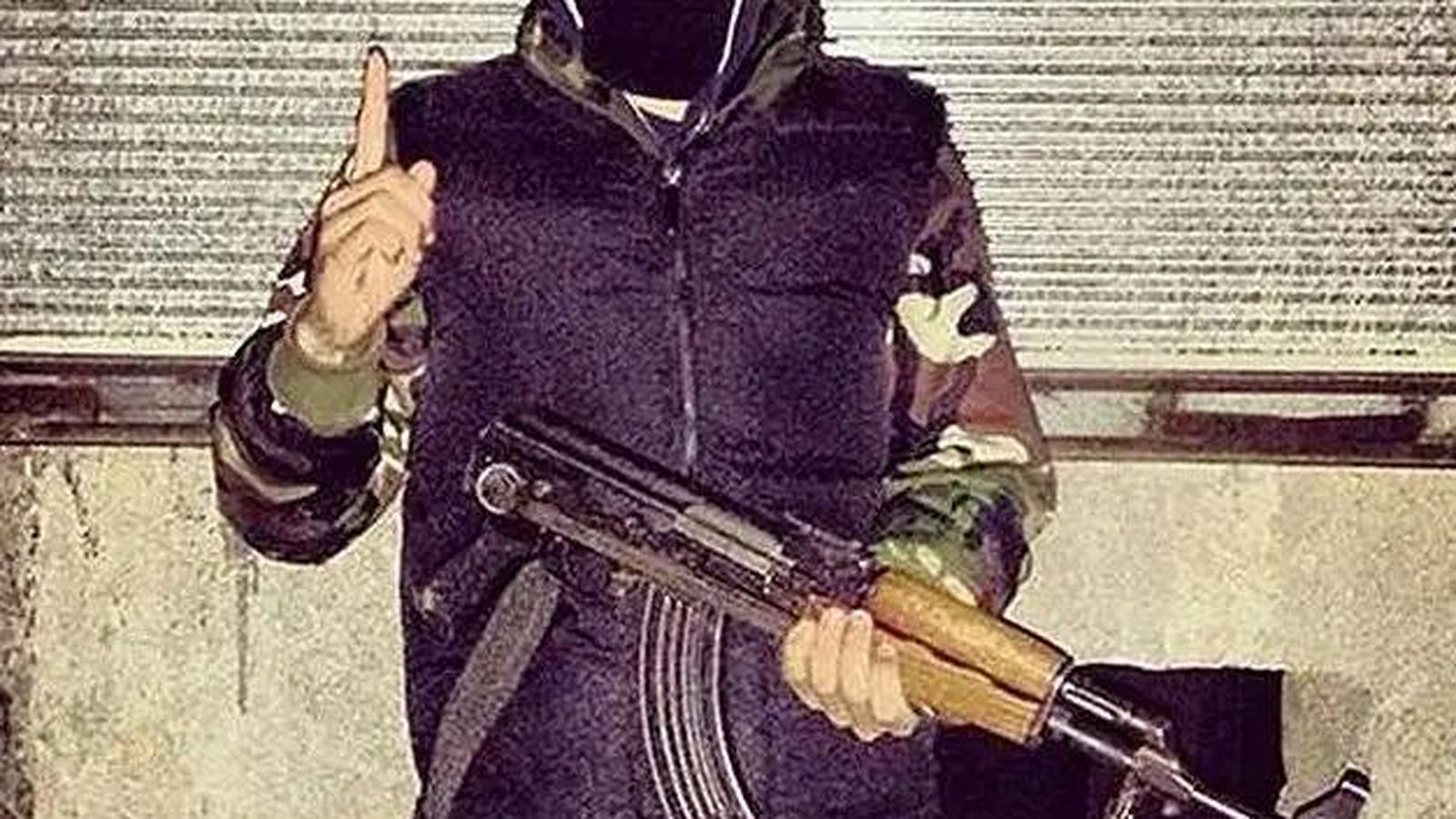 El joven Abdelmajid Bary cuando se unió al Daesh.