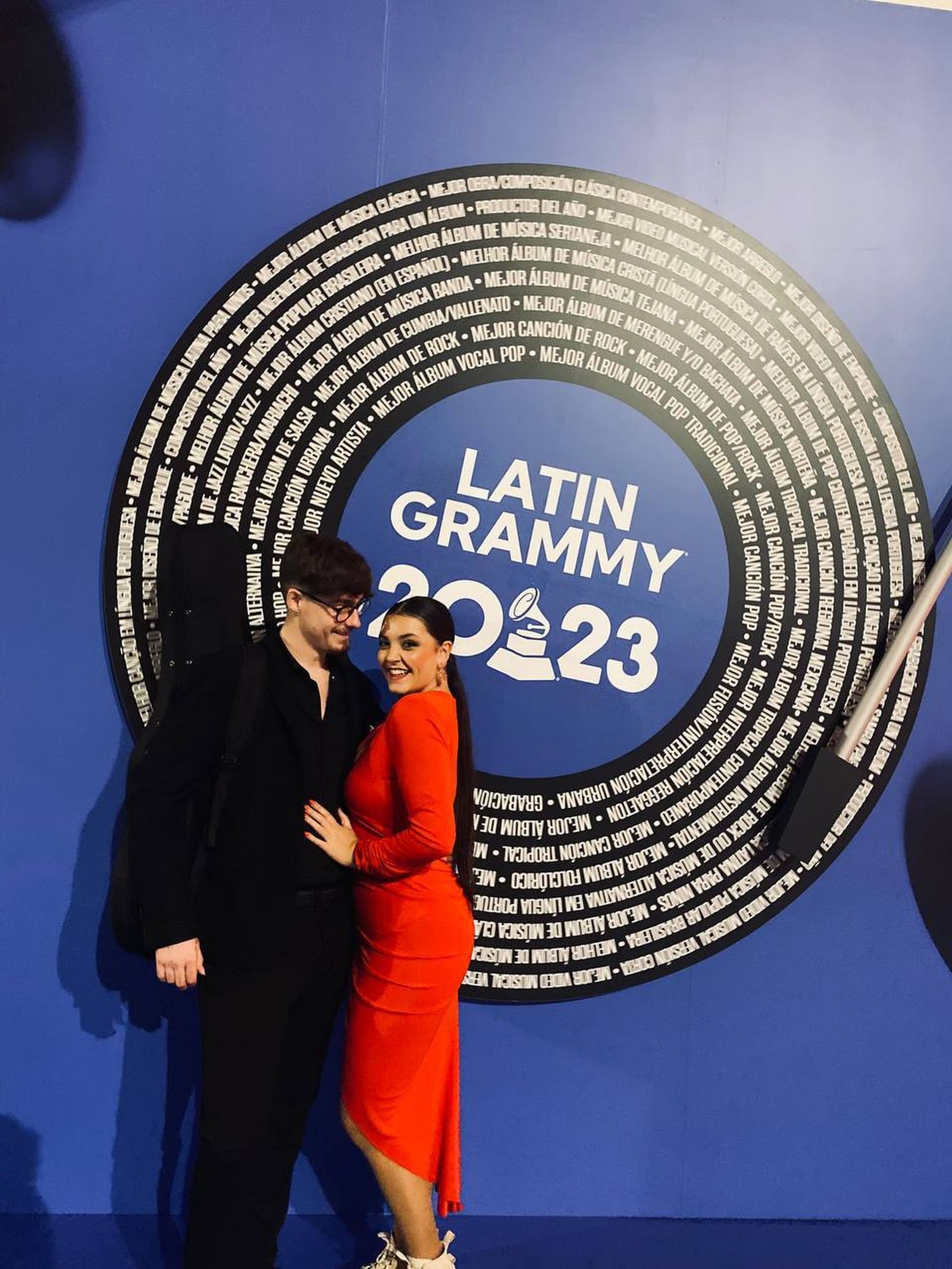 La bailaora motrileña Sara Sánchez en los Latin Grammy