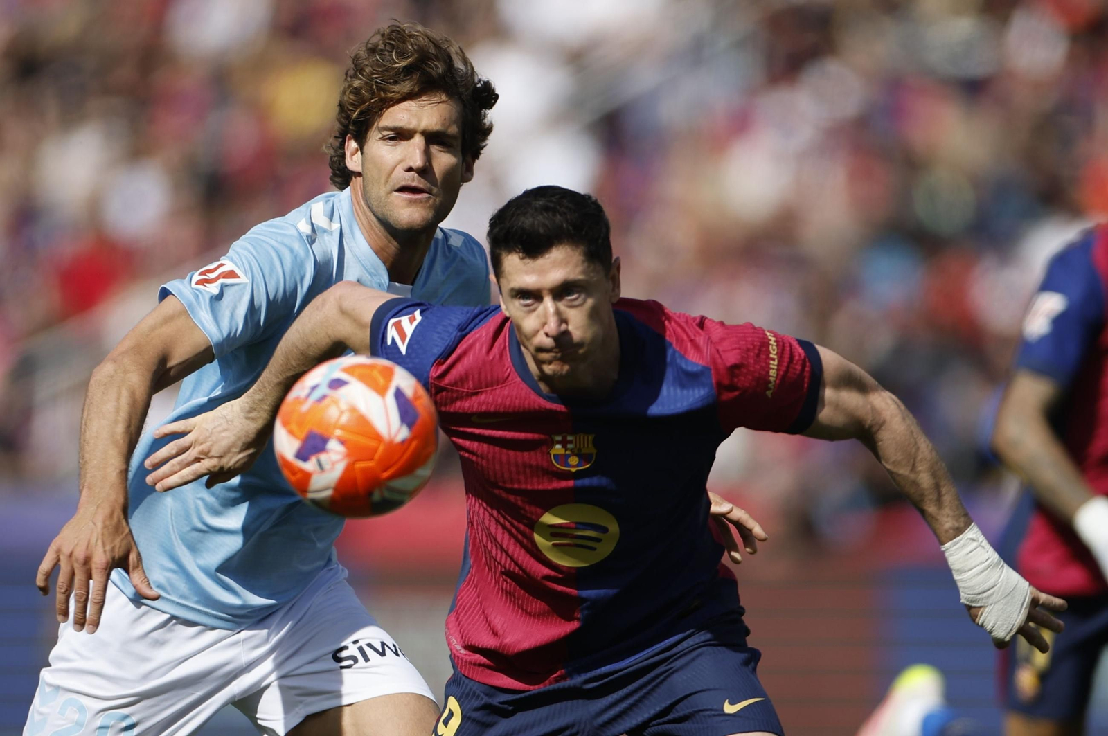 Barcelona-Celta: El malagueño Melero López, salpicado por la polémica