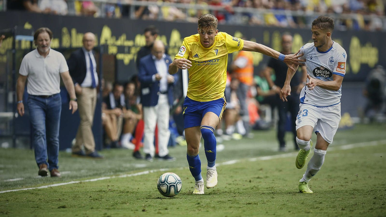 Las fotos del partido Cádiz CF - Deportivo de la Coruña
