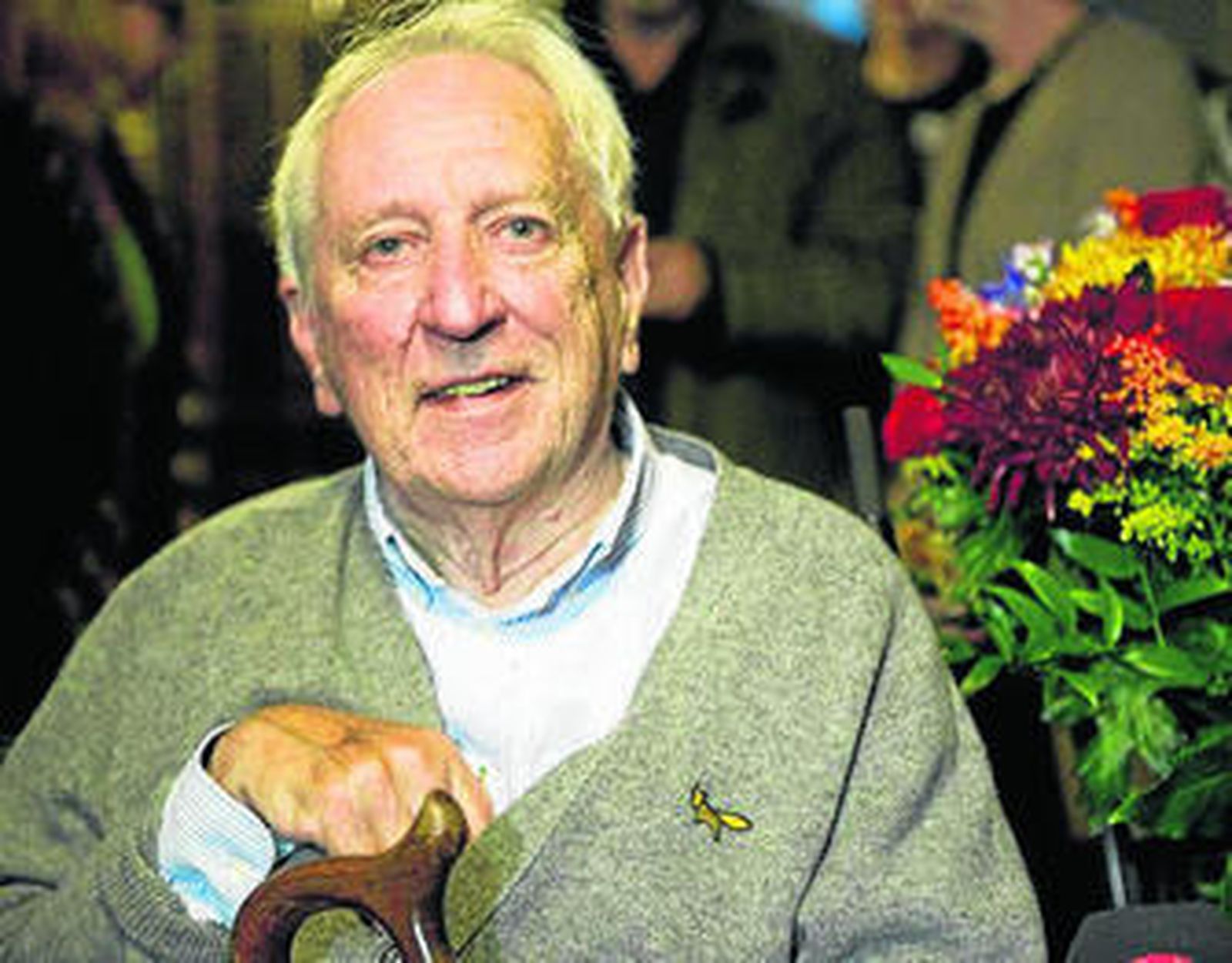 Tranströmer, el año pasado, cuando fue galardonado con el Nobel.