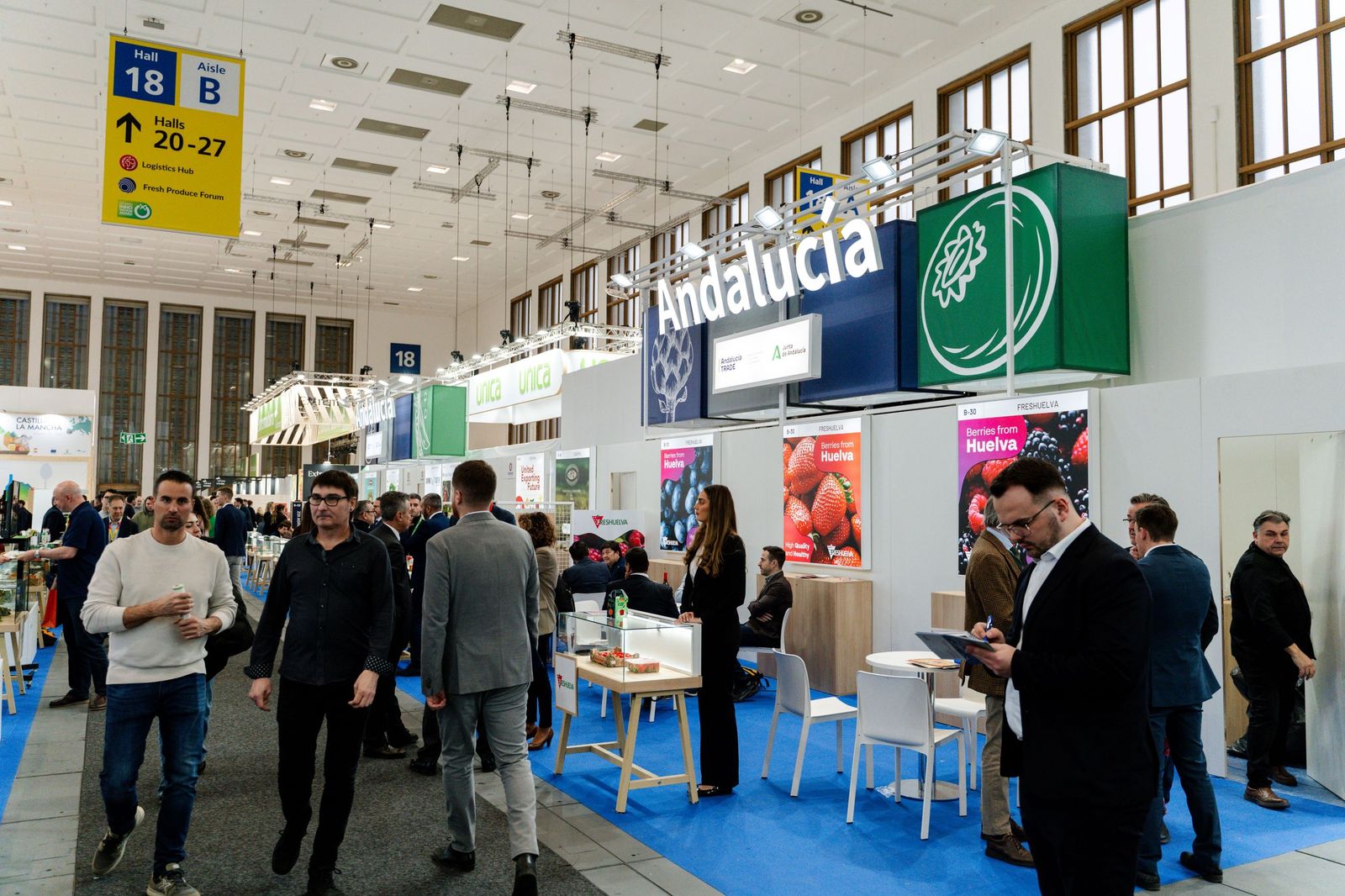 Stand andaluz en Berlín.