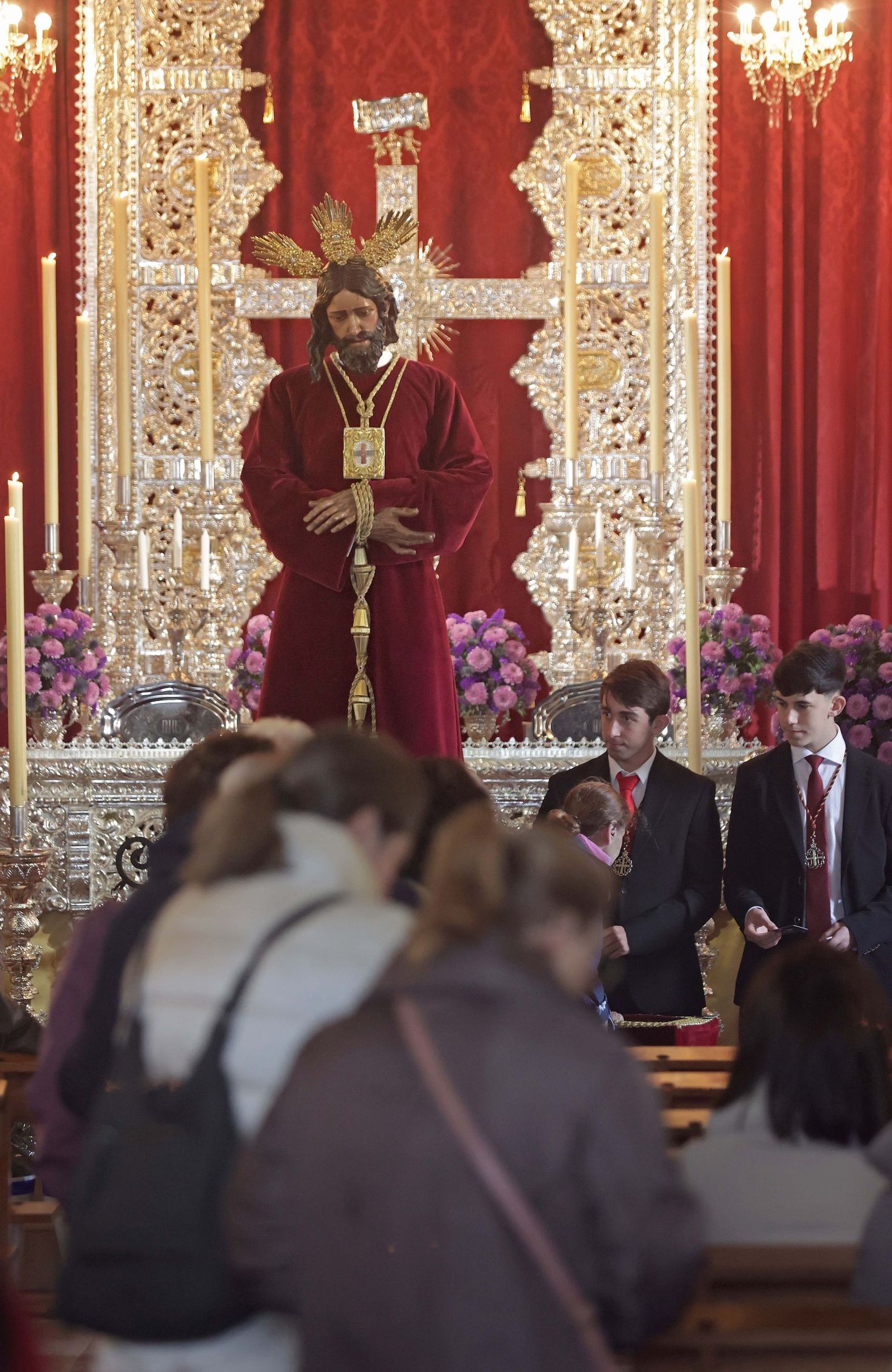 Fotos del Solemne Besapié a Nuestro Padre Jesús Cautivo de Medinaceli en Algeciras
