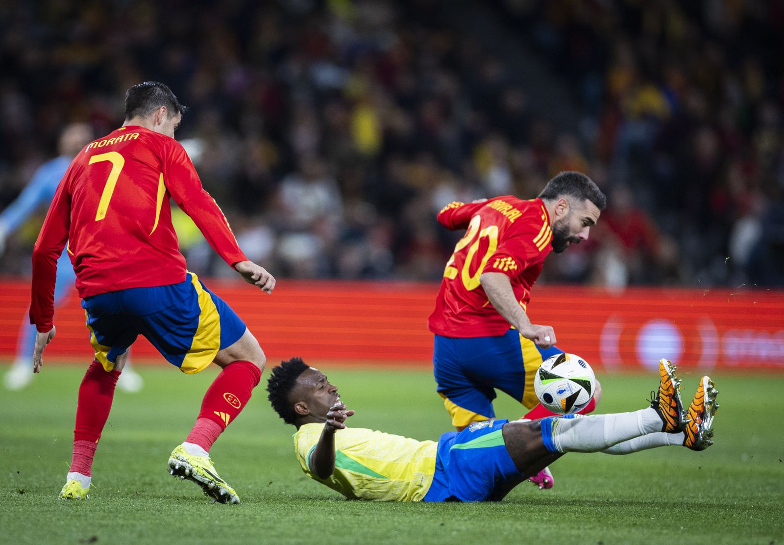Las fotos del España - Brasil