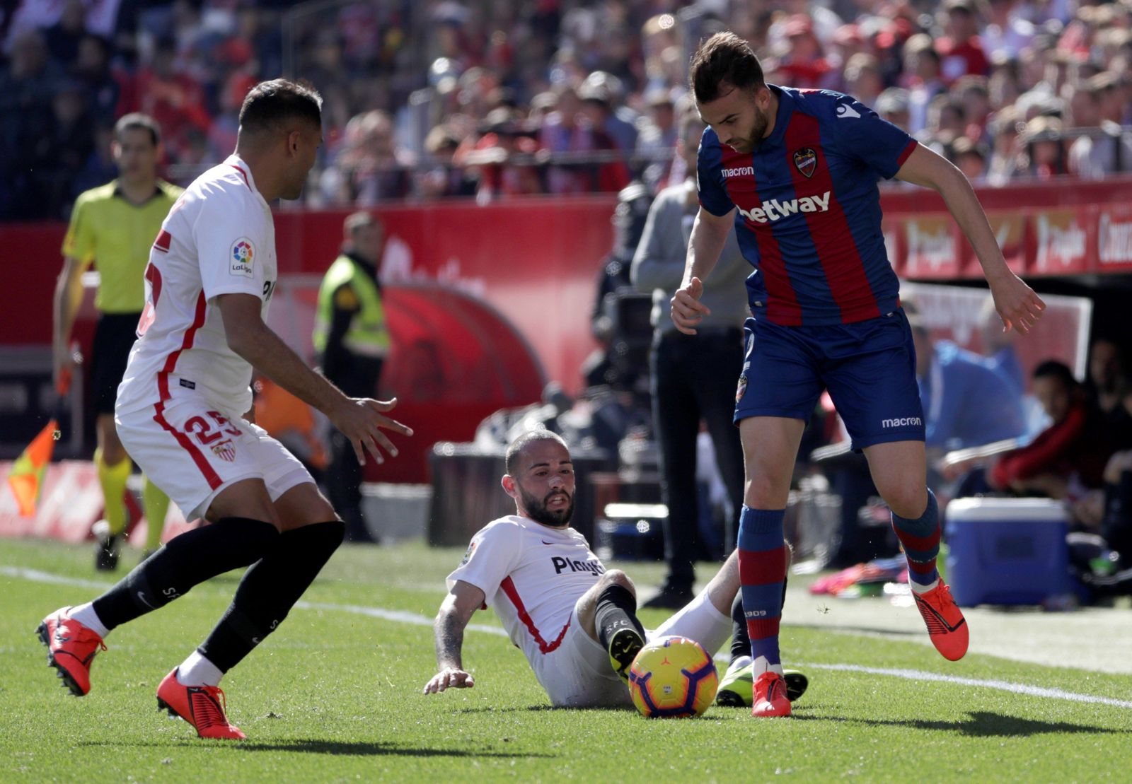 Las imágenes del Sevilla FC - Levante