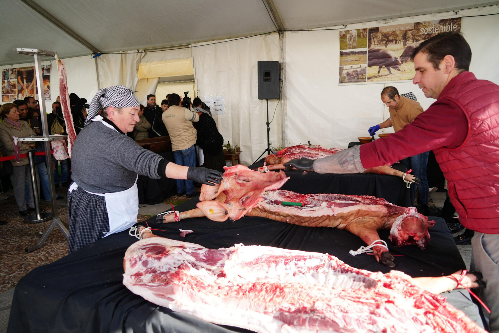 La Fiesta de la Matanza y la Artesanía Popular de Villanueva de Córdoba, en fotografías