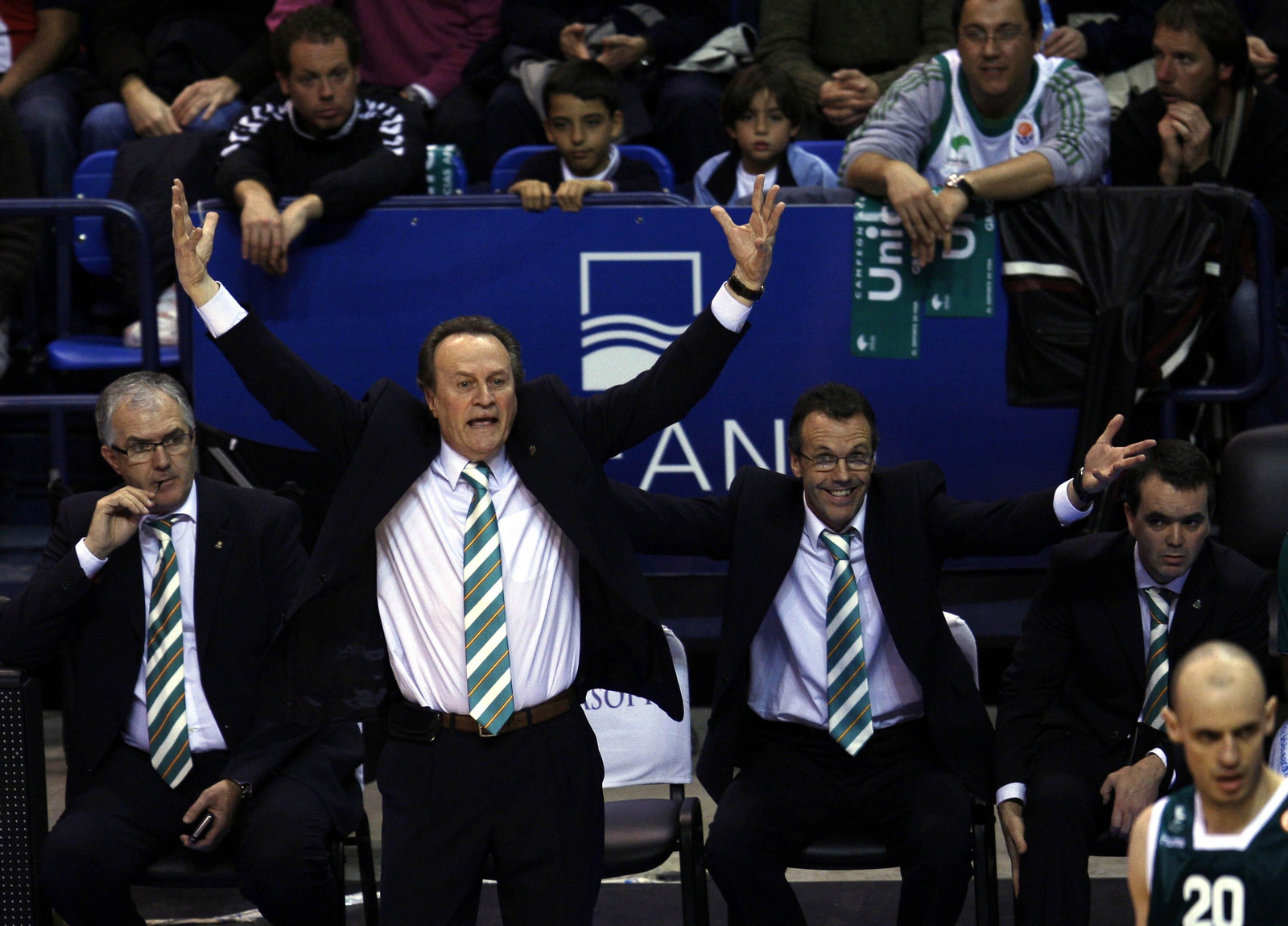 Las fotos de Manolo Rubia en su etapa en el Unicaja